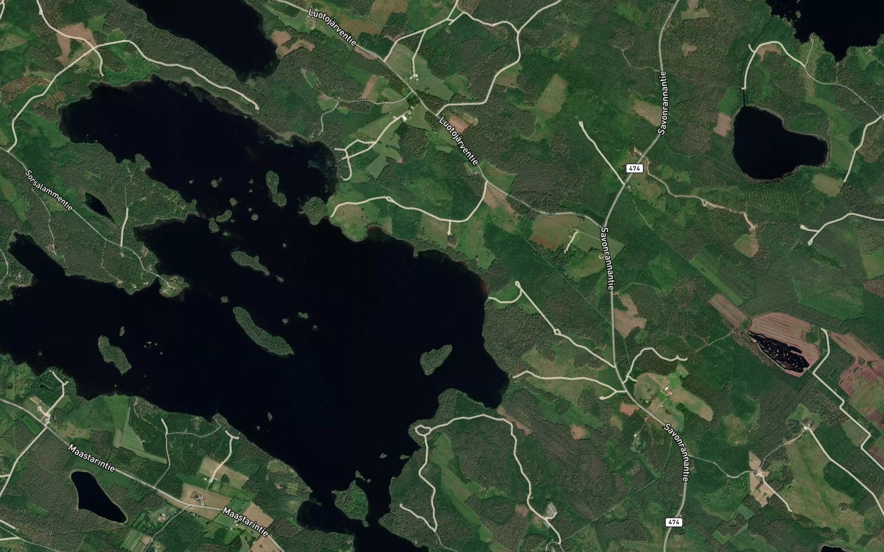 Satellite map of the Hietalahti