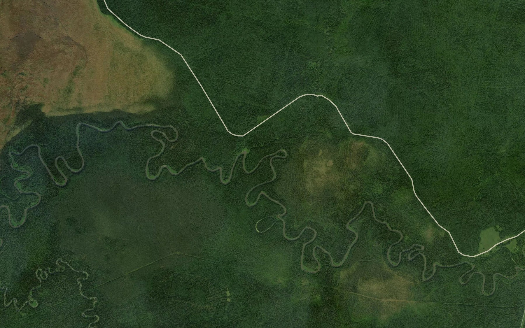 Satellite map of the Bol'shoy Durakom