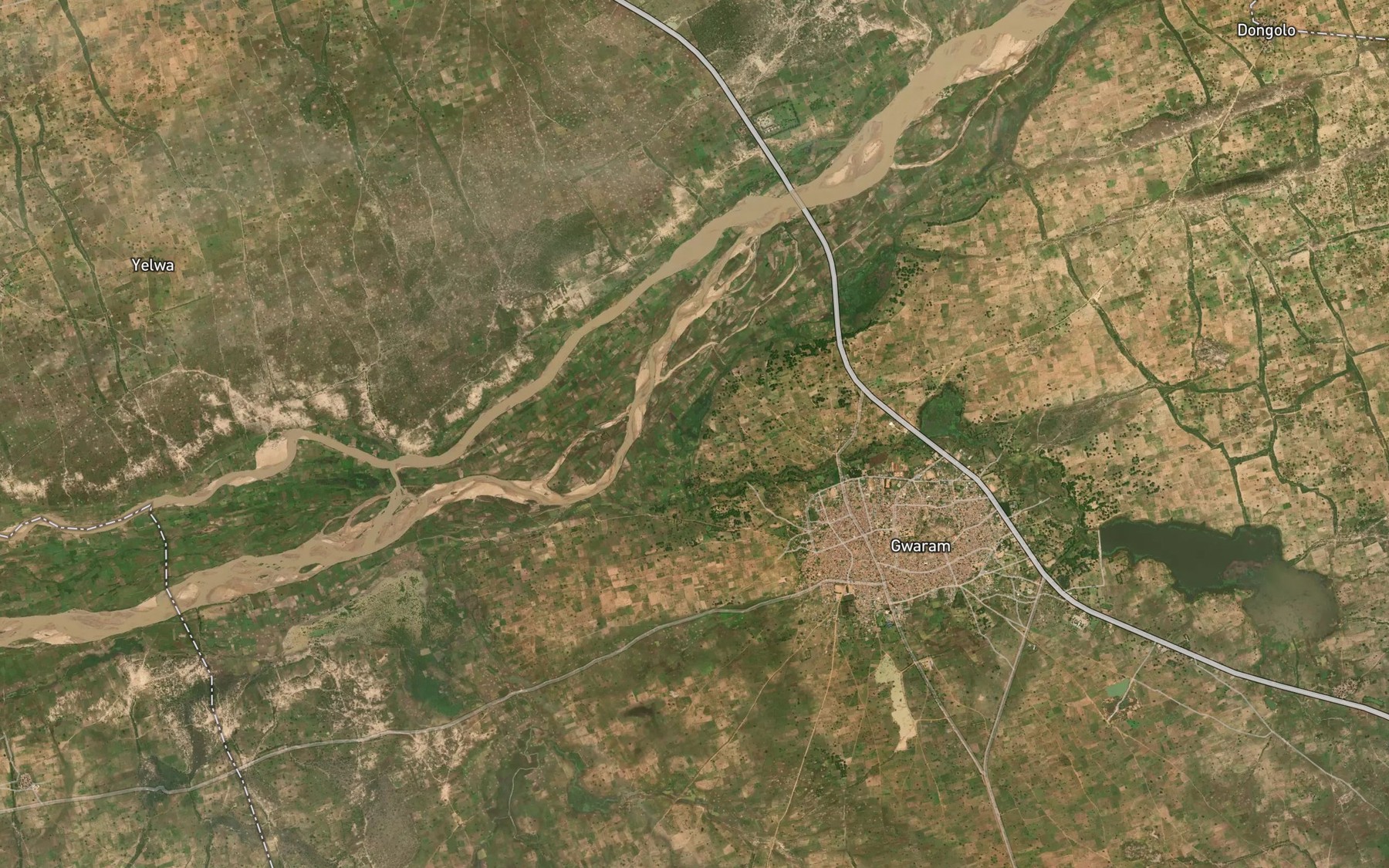 Satellite map of the Rafin Injeri