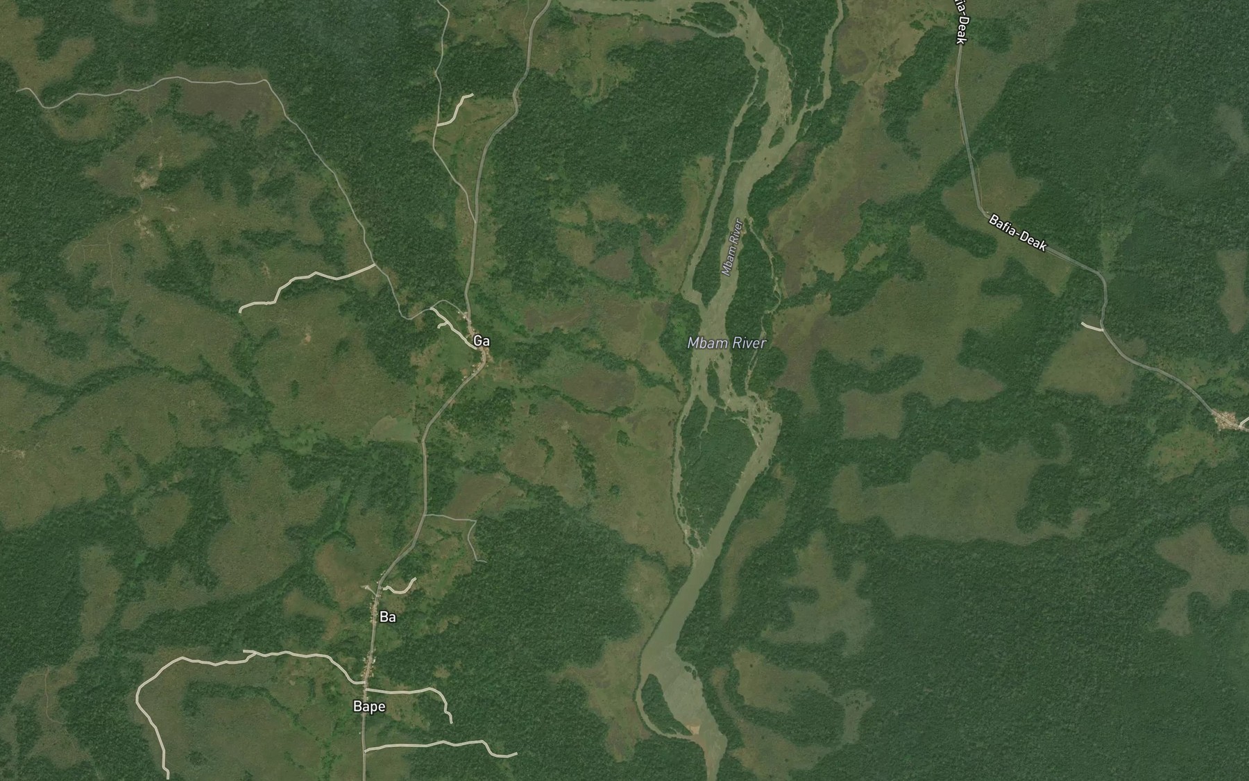 Satellite map of the Ngoni