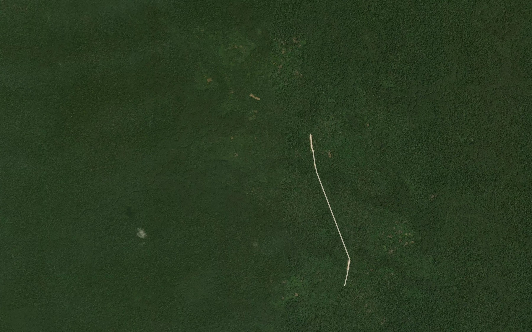 Satellite map of the Apimai