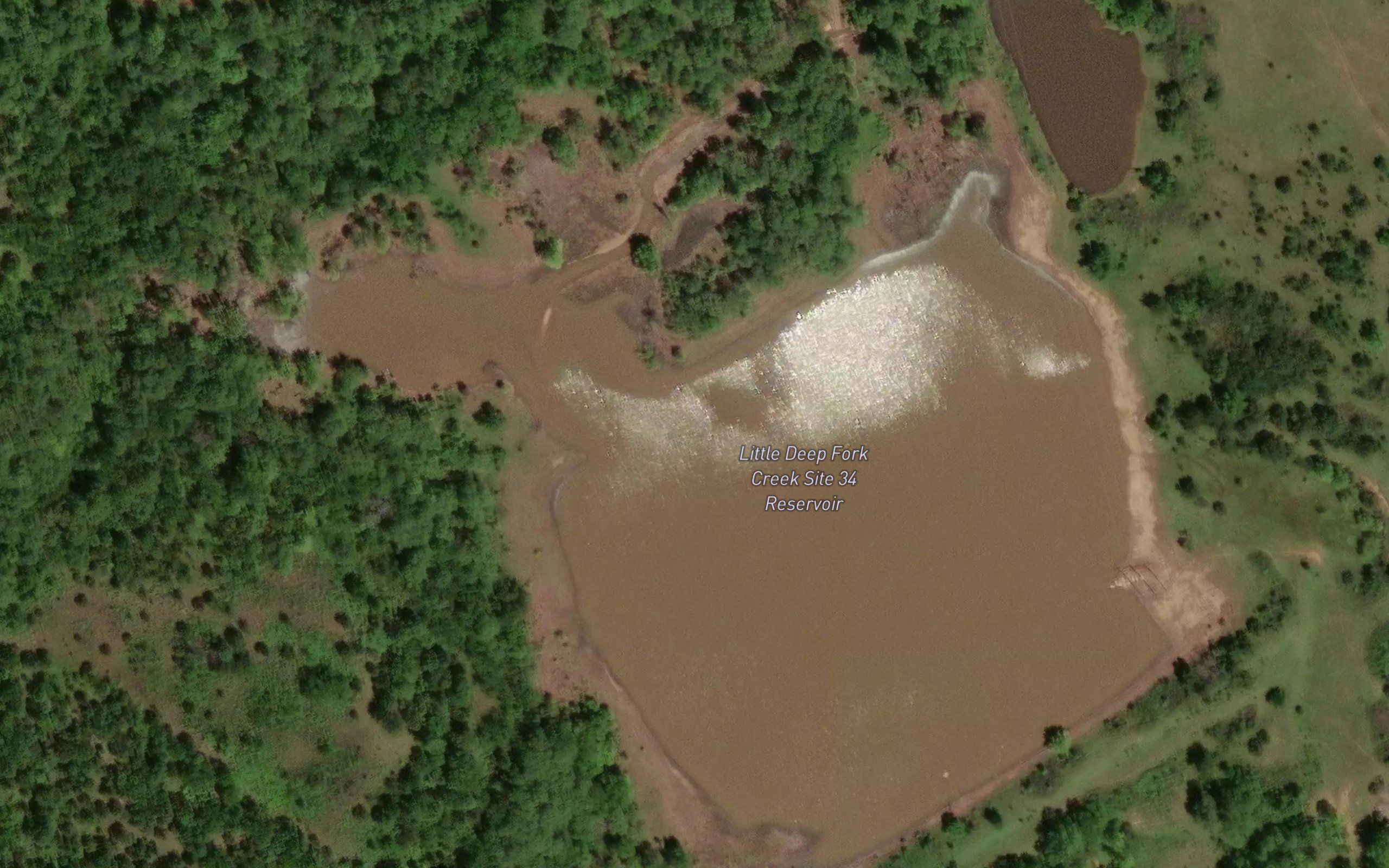 Little Deep Fork Creek Site 34 Reservoir