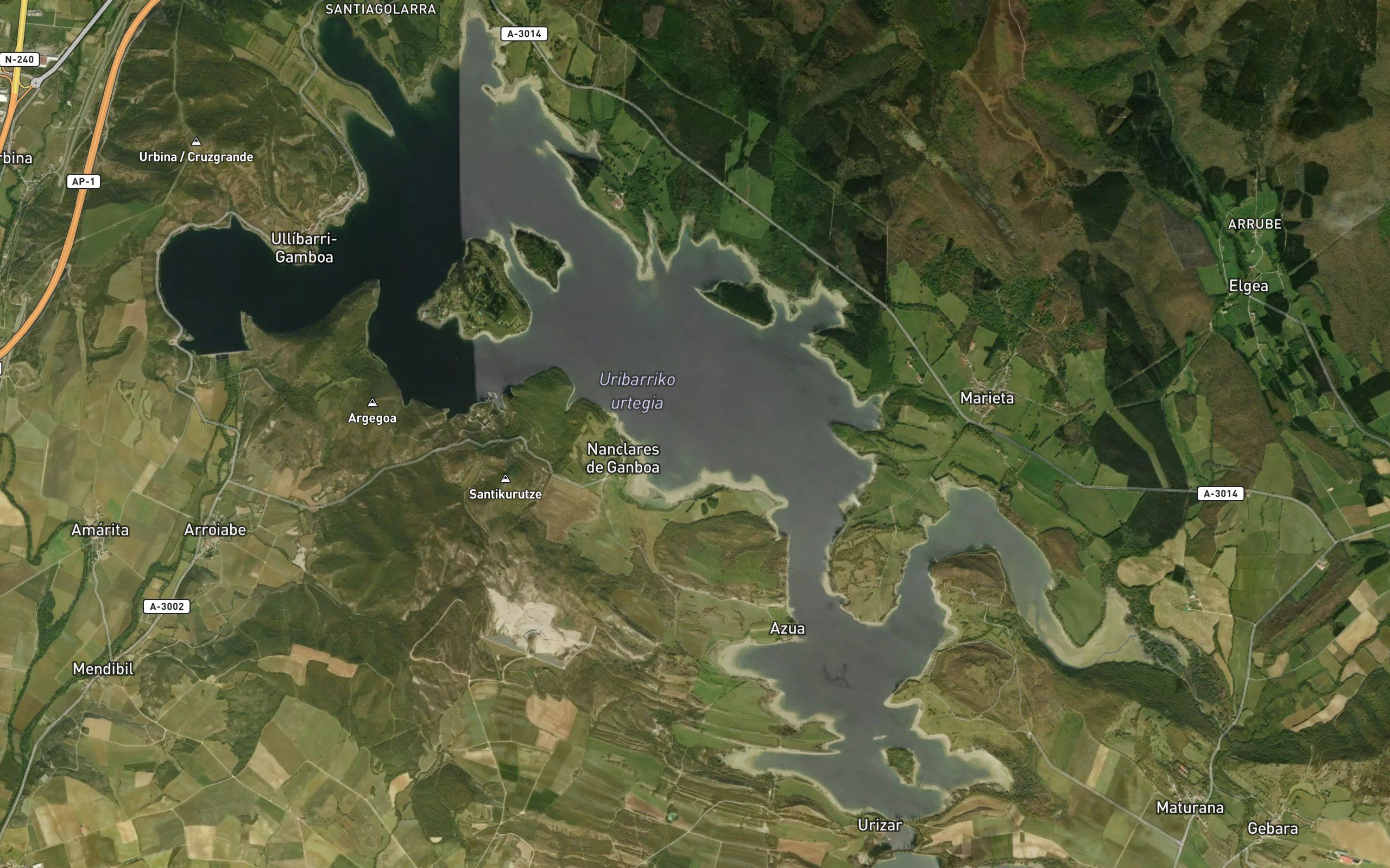 Reservoir of Ullibarri-Gamboa