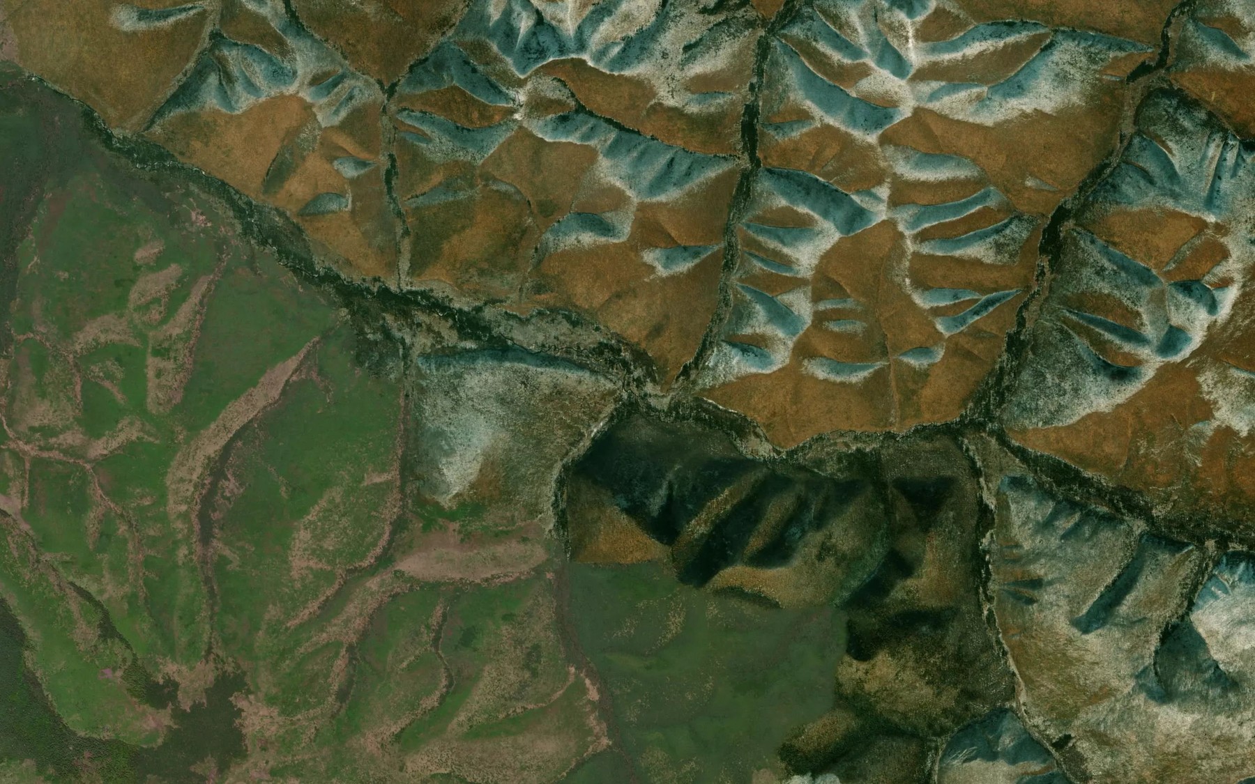 Satellite map of the Bezymyannyy