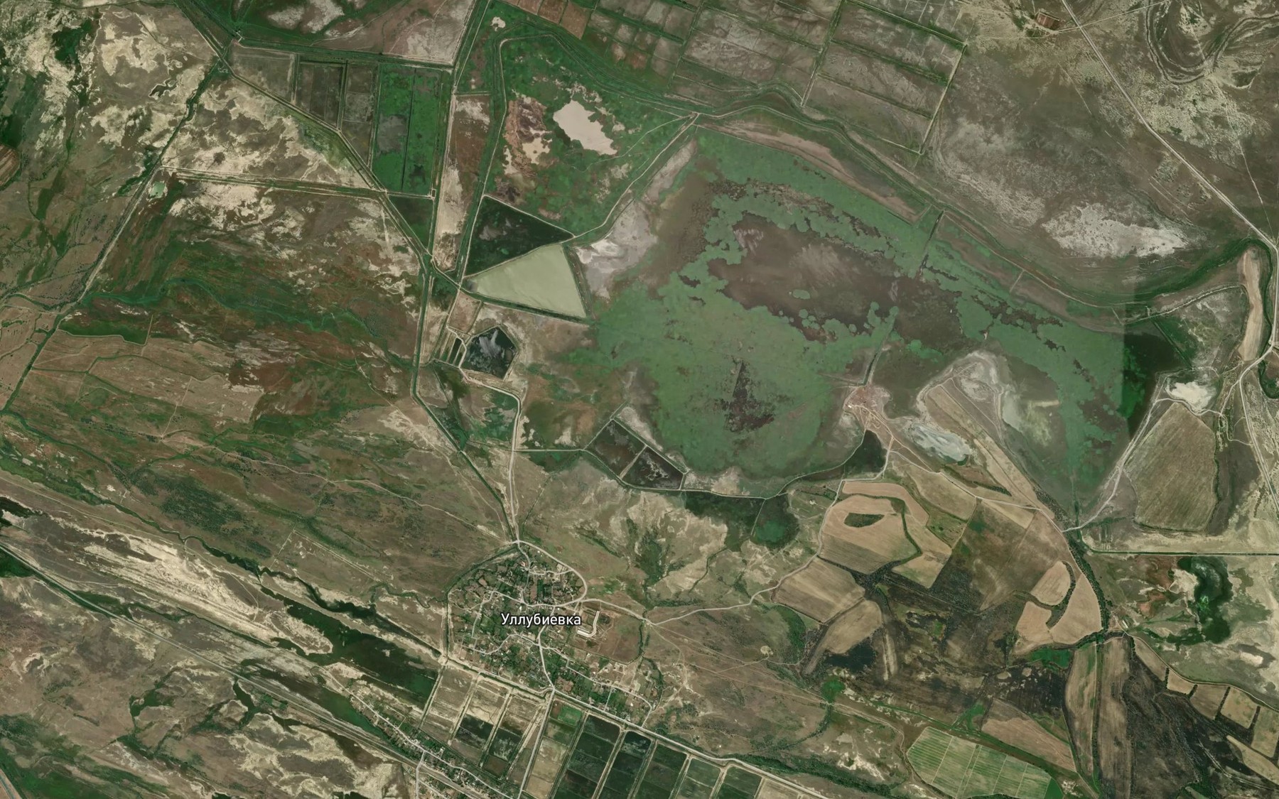 Satellite map of the Baki
