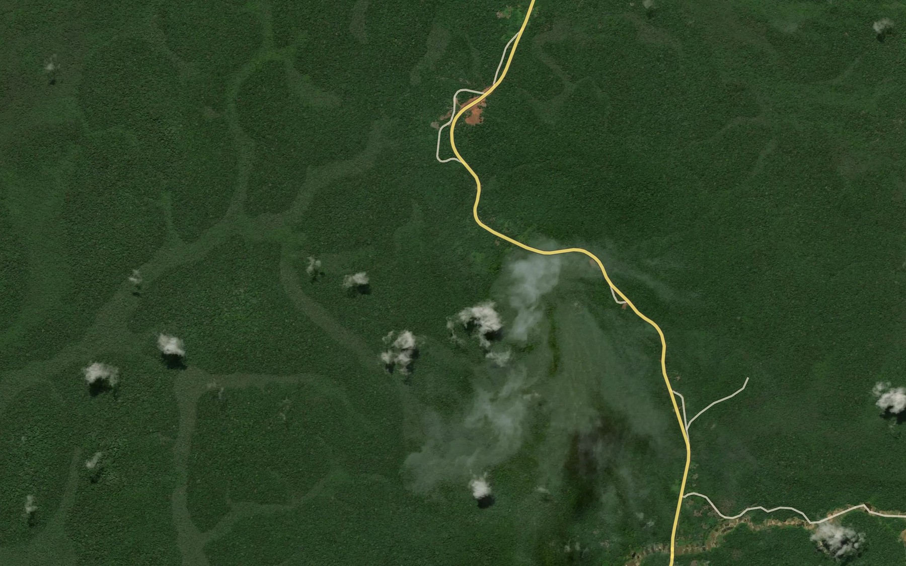 Satellite map of the Nakolnea