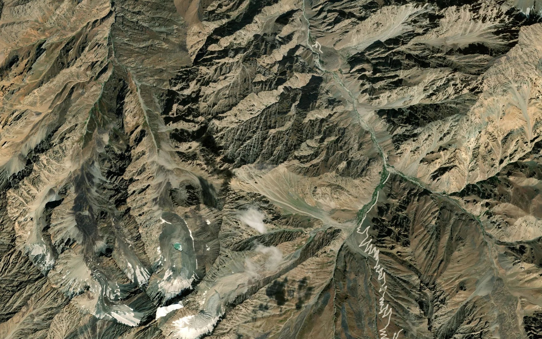 Satellite map of the Odudidara