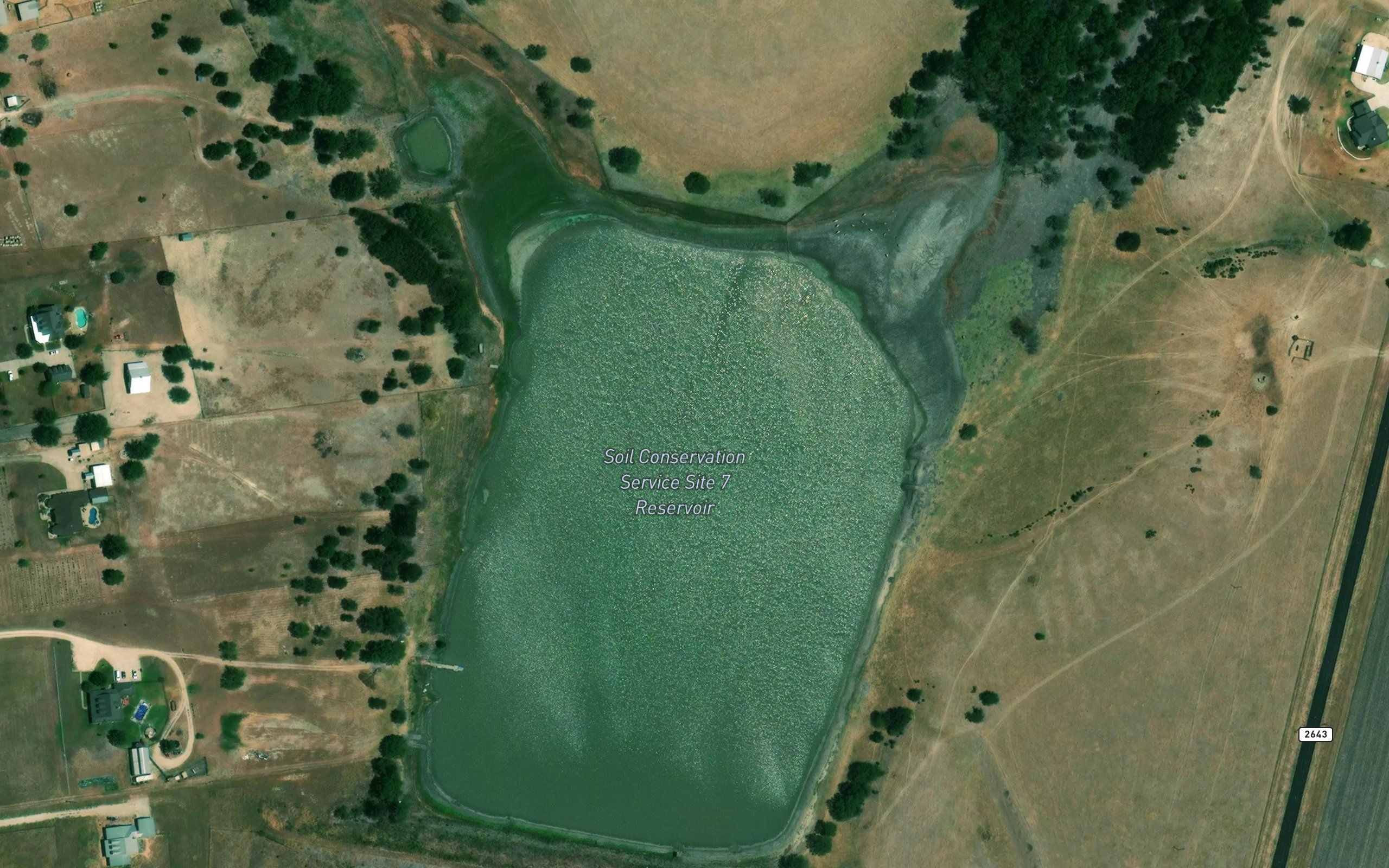 Soil Conservation Service Site 7 Reservoir