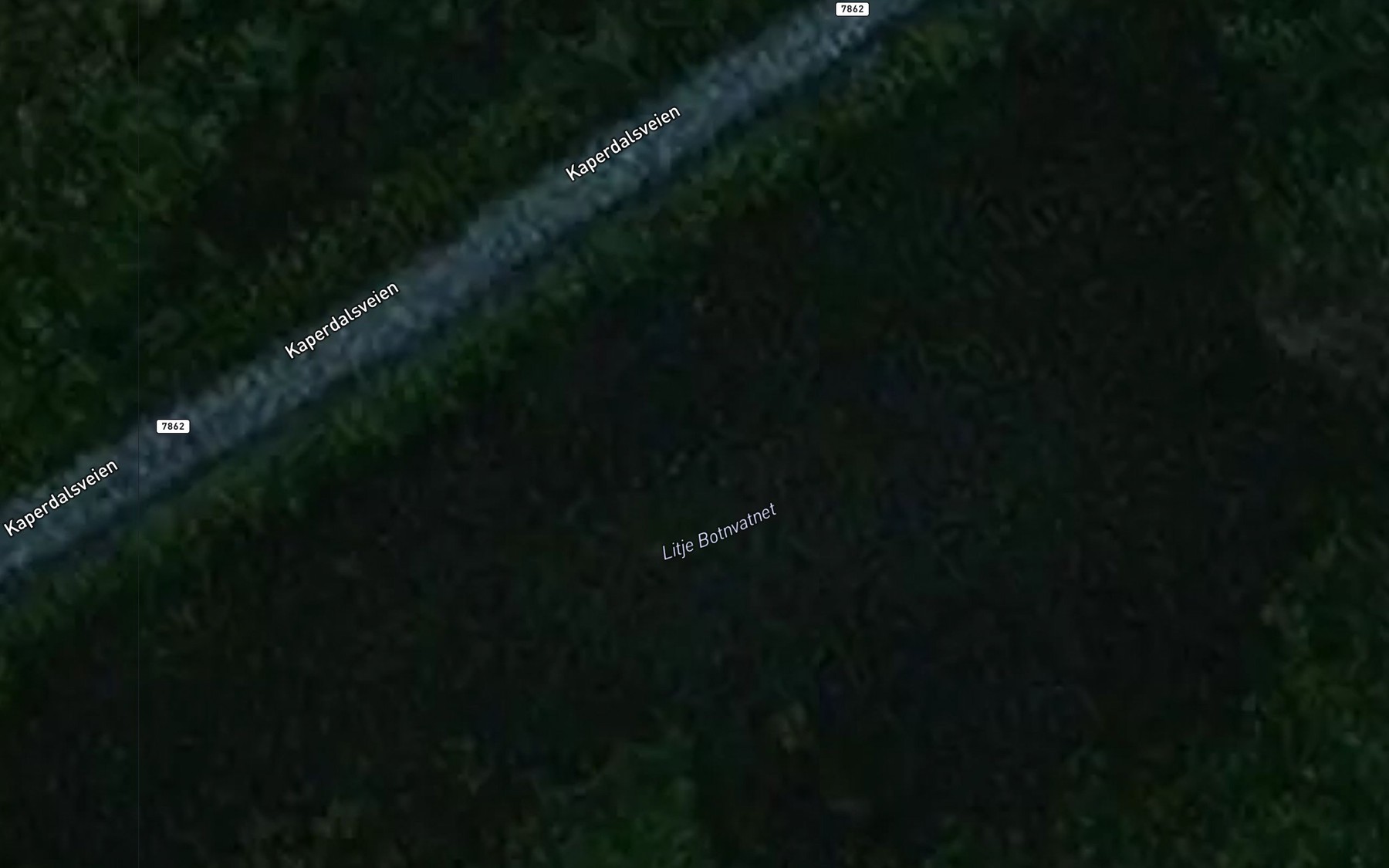 Satellite map of the Litje Botnvatnet