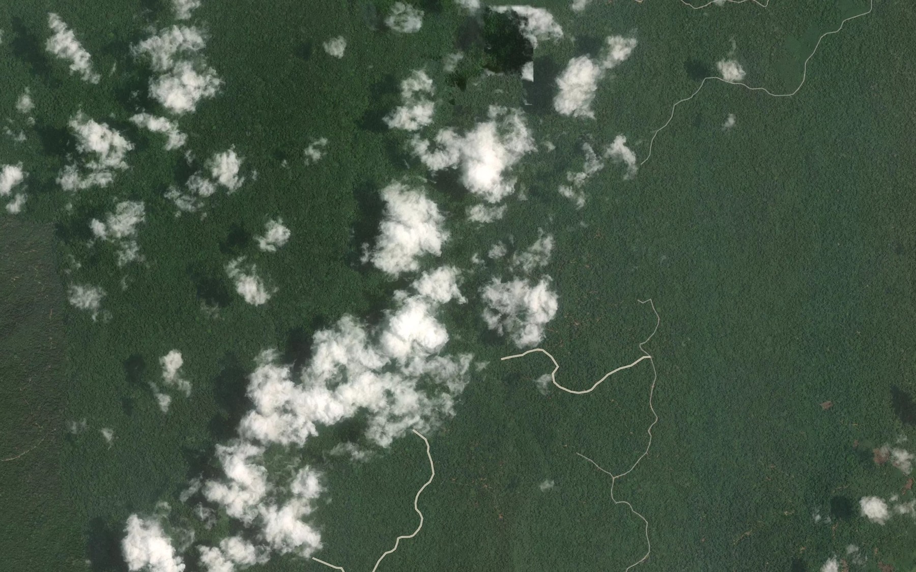 Satellite map of the Hobene