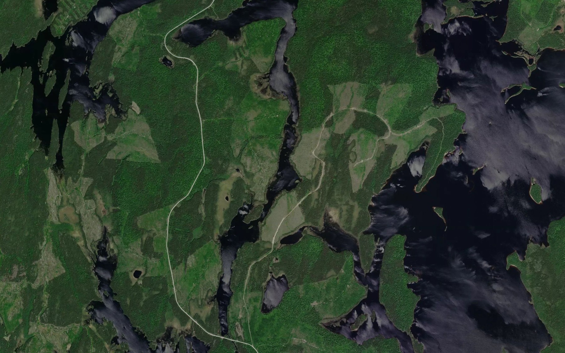 Satellite map of the Baie du Couche-Tard