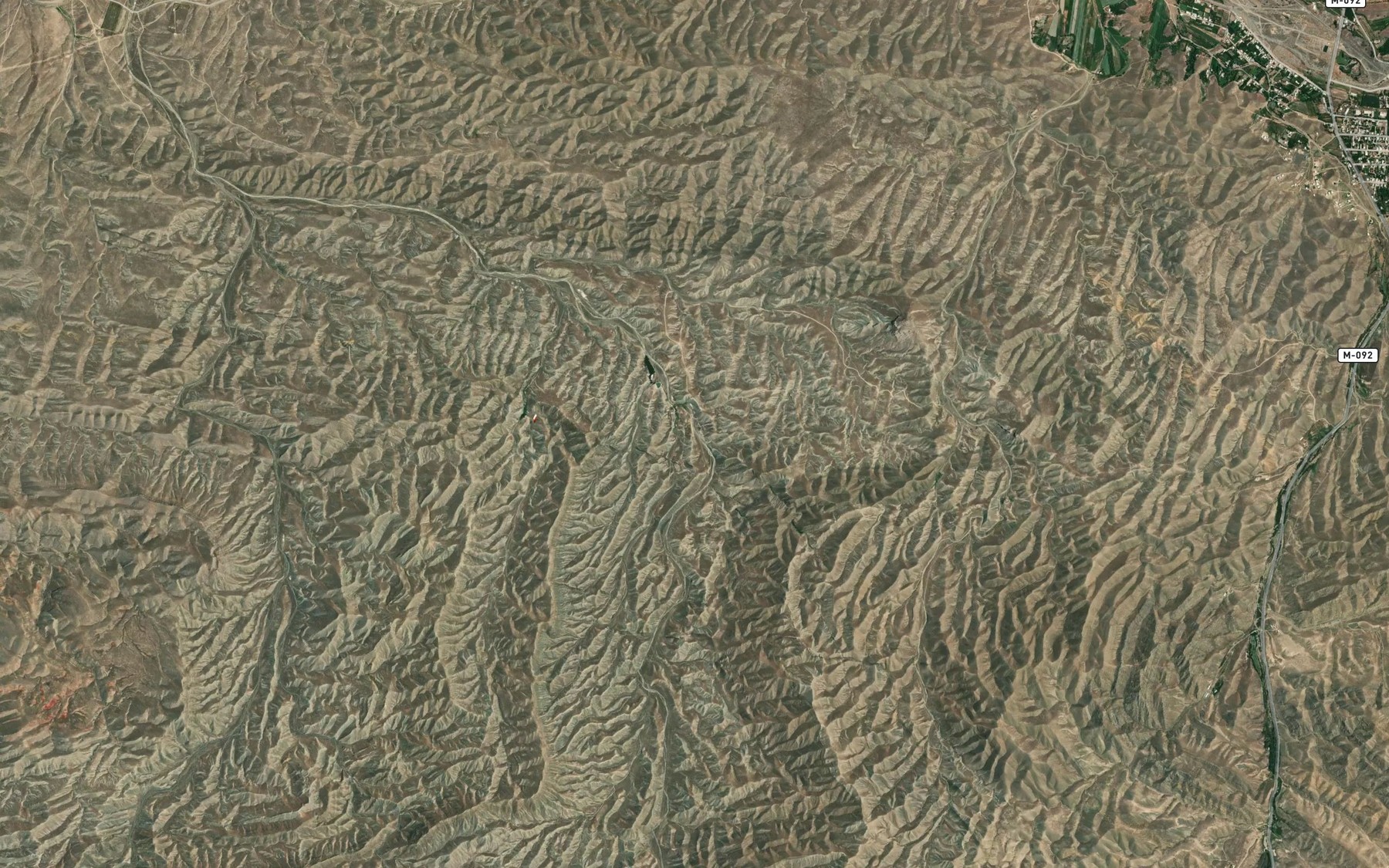 Satellite map of the Rodnik Say-Bulak