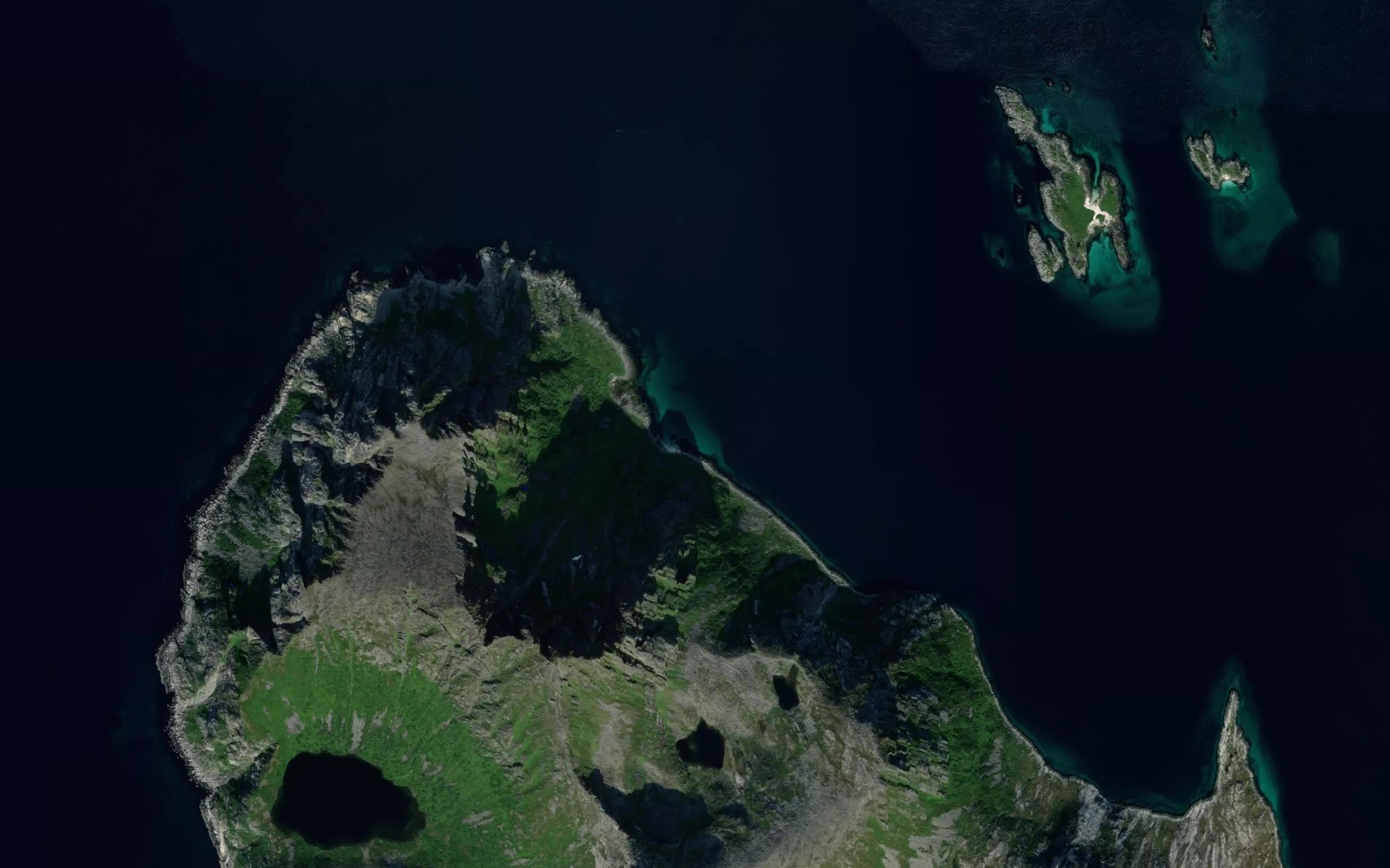 Satellite map of the Mulkeila