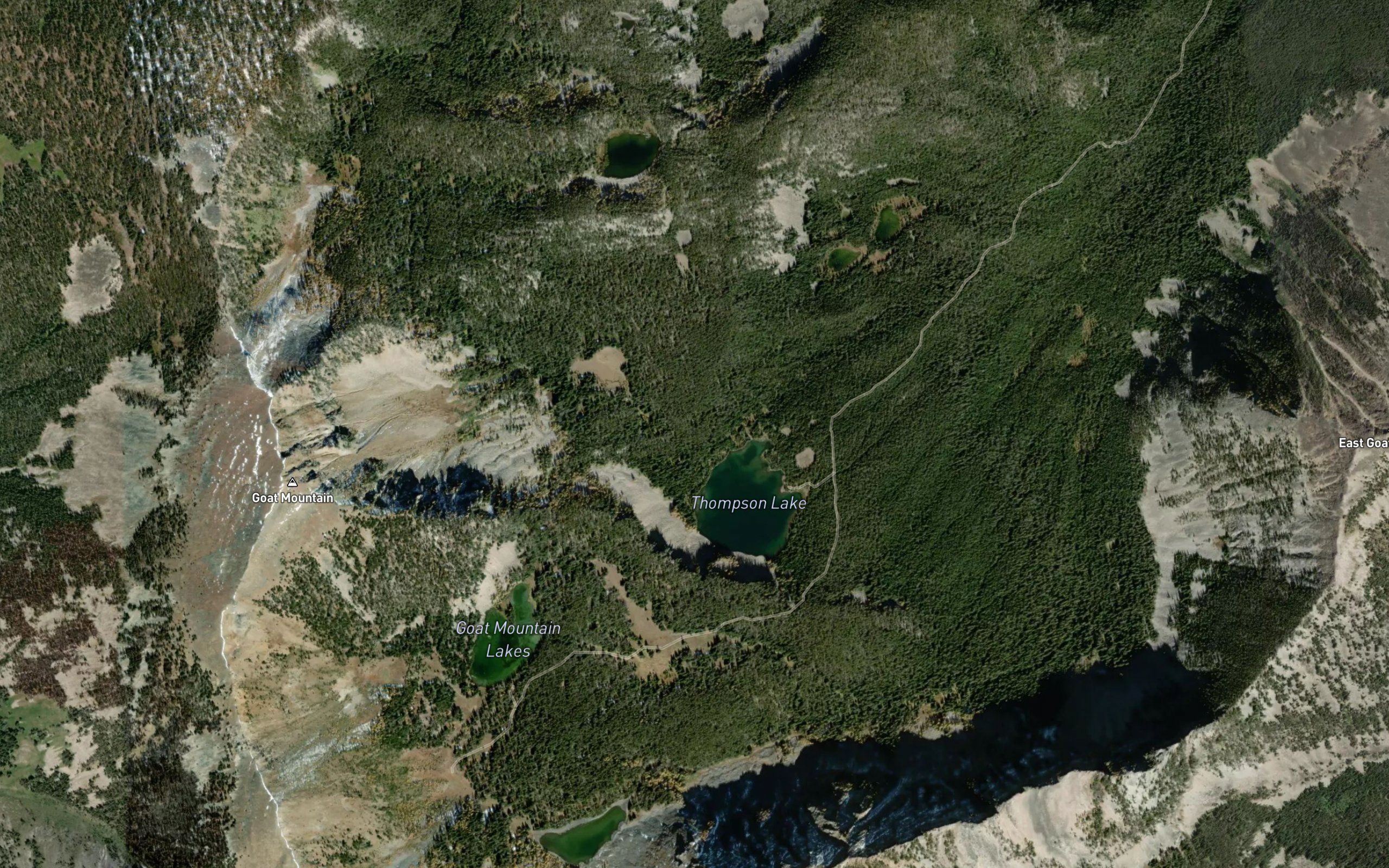 Goat Mountain Lakes