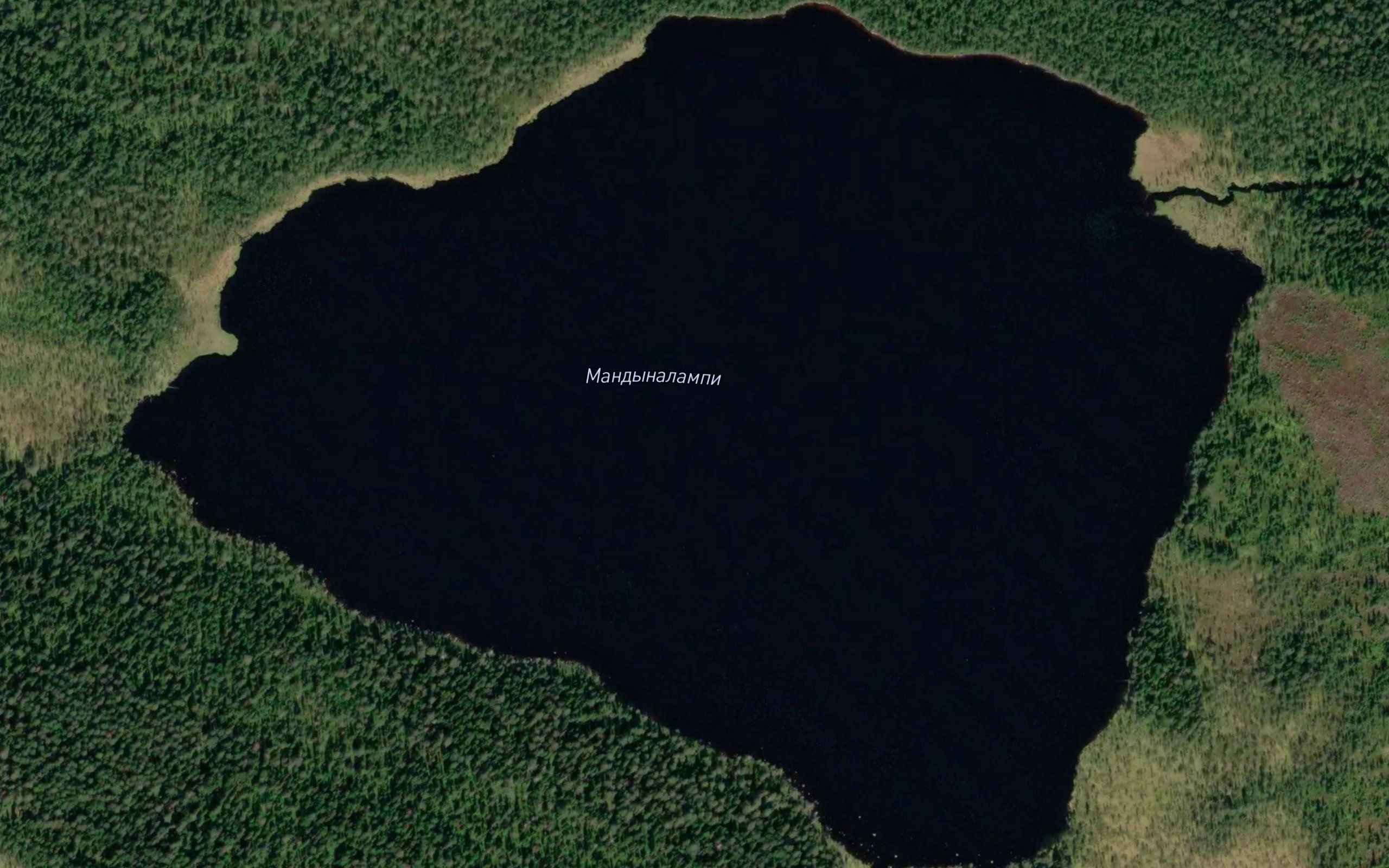 Ozero Mandynalampi