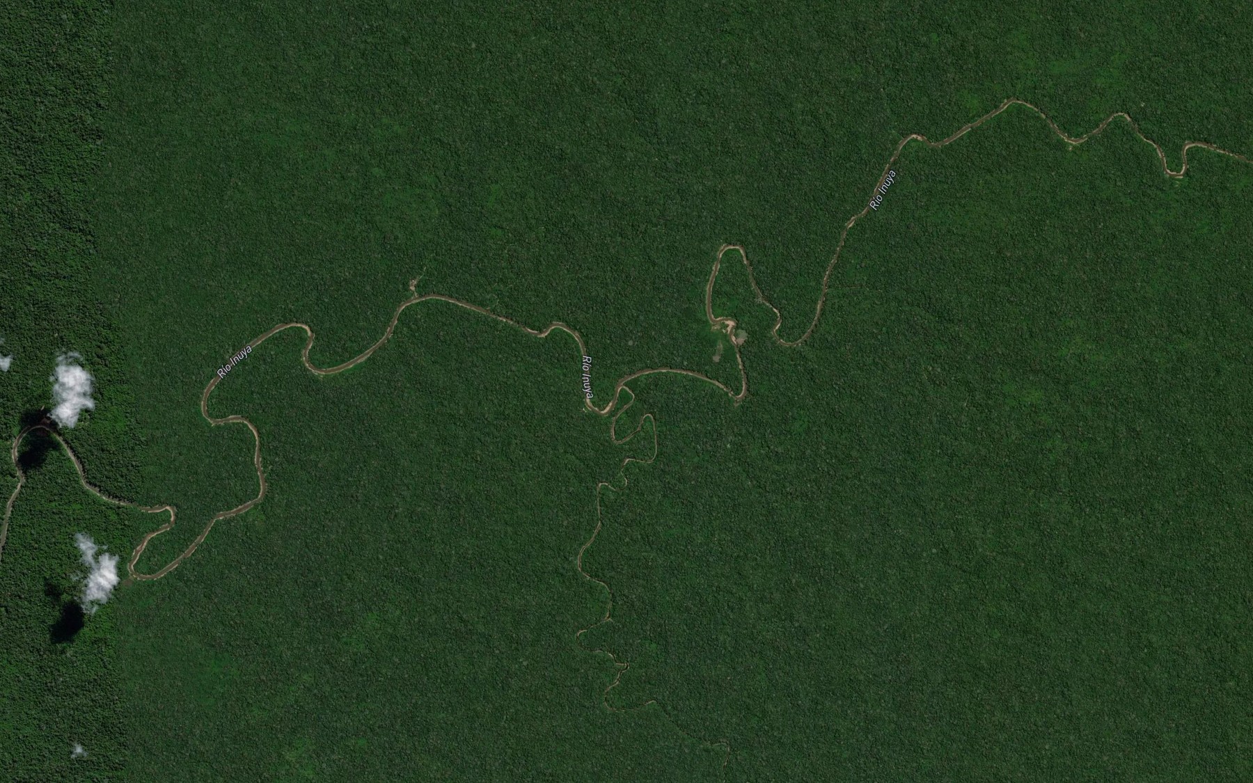 Satellite map of the Quebrada Chimbillo