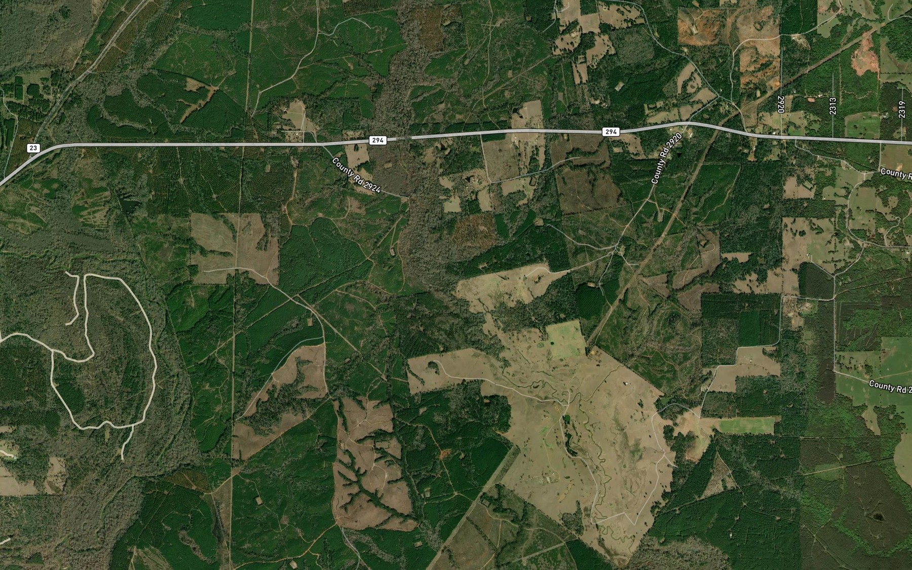 Satellite map of the Musek Brand
