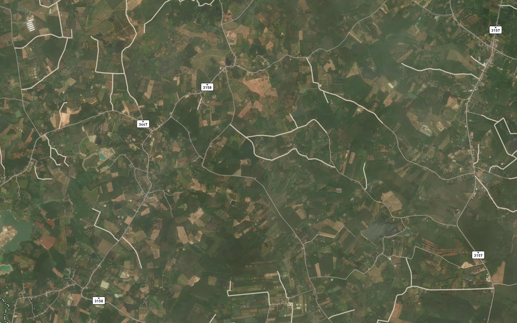 Satellite map of the Khlong Talung