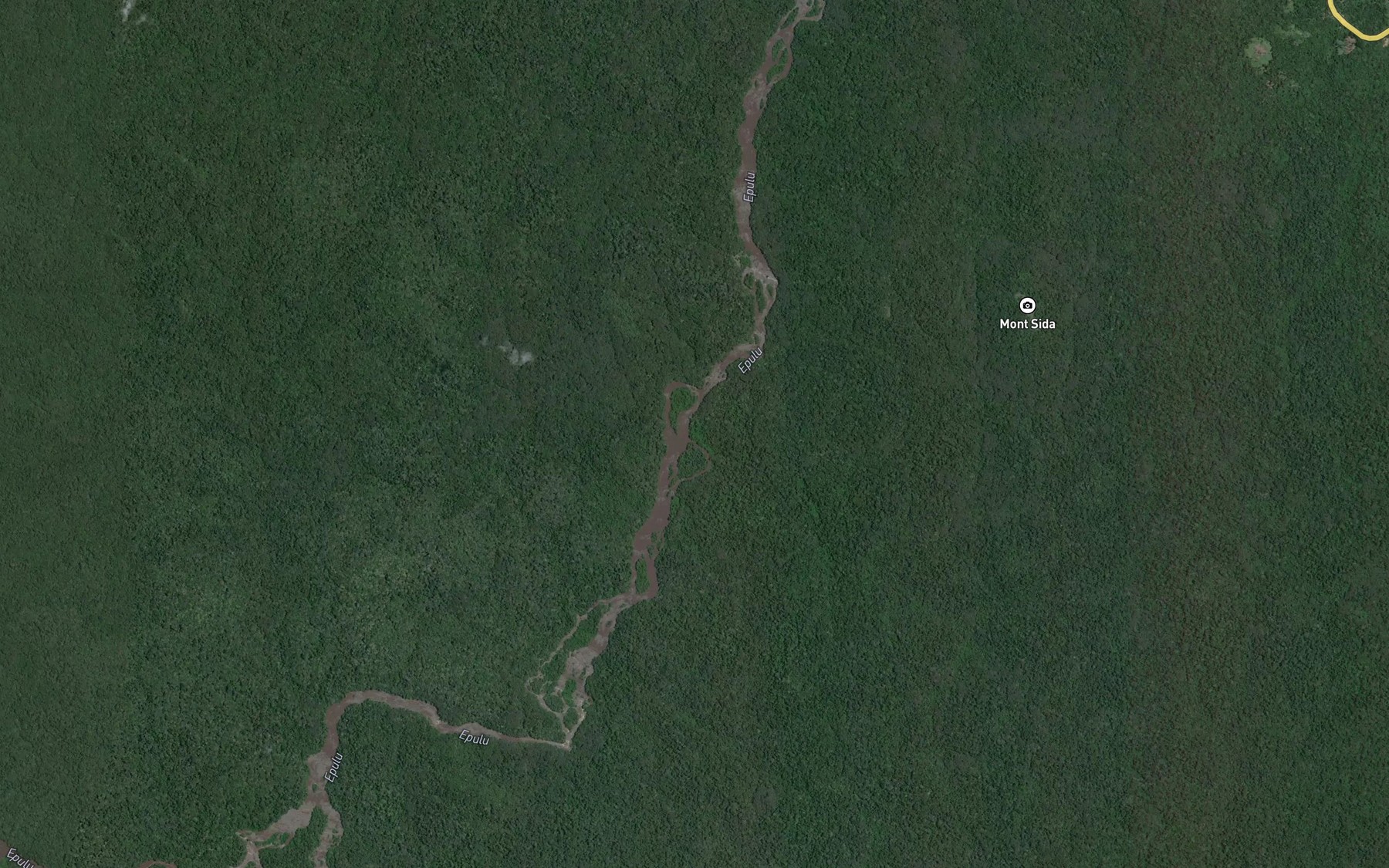 Satellite map of the Eboyo