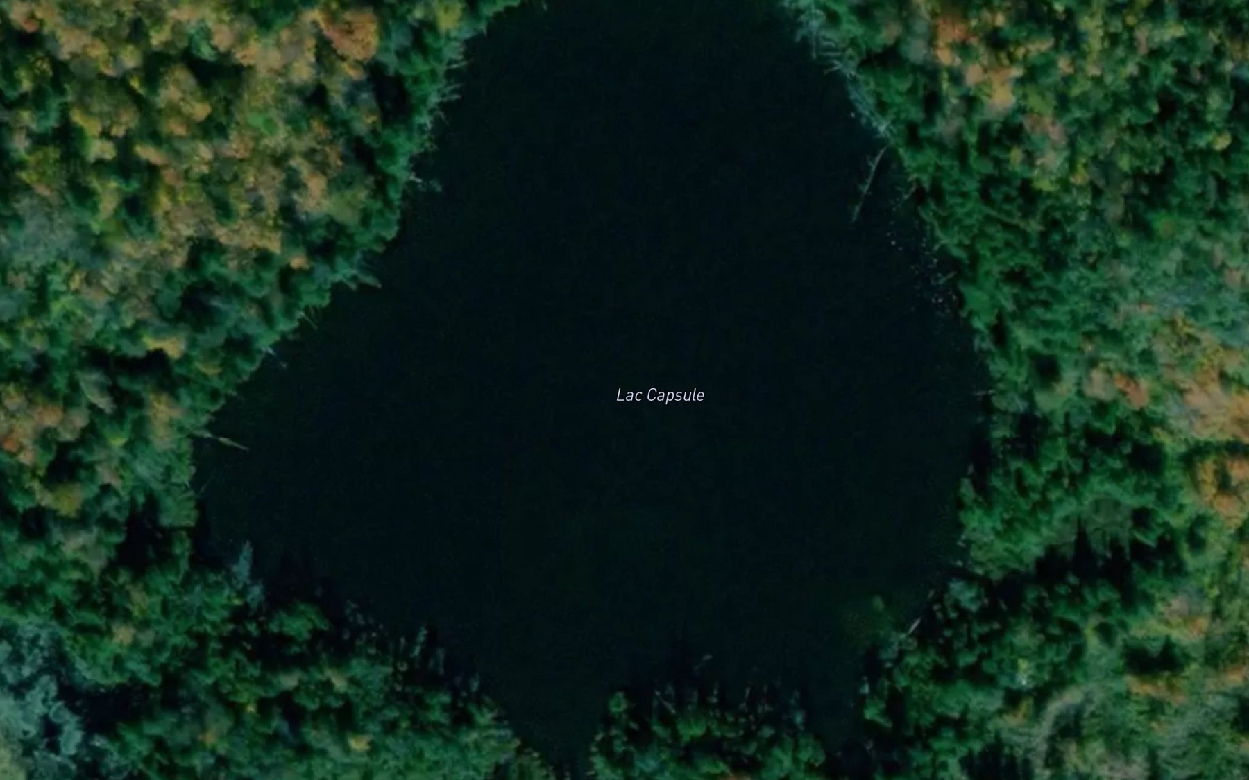 Satellite map of the Lac Capsule