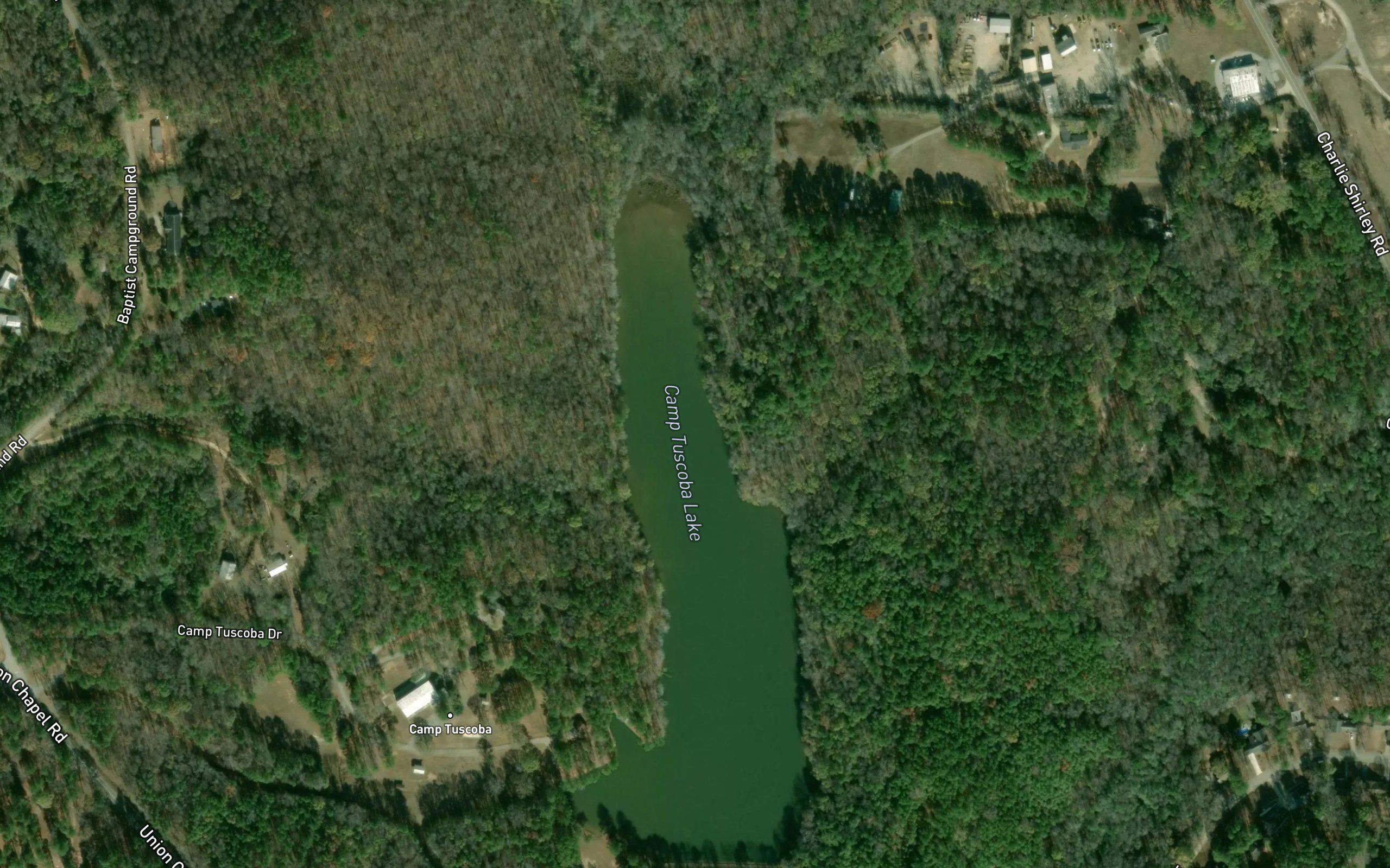 Camp Tuscoba Lake