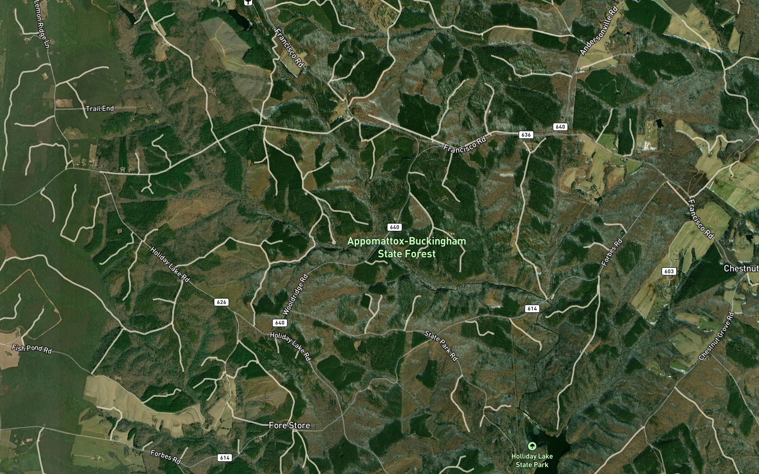 North Holiday Creek
