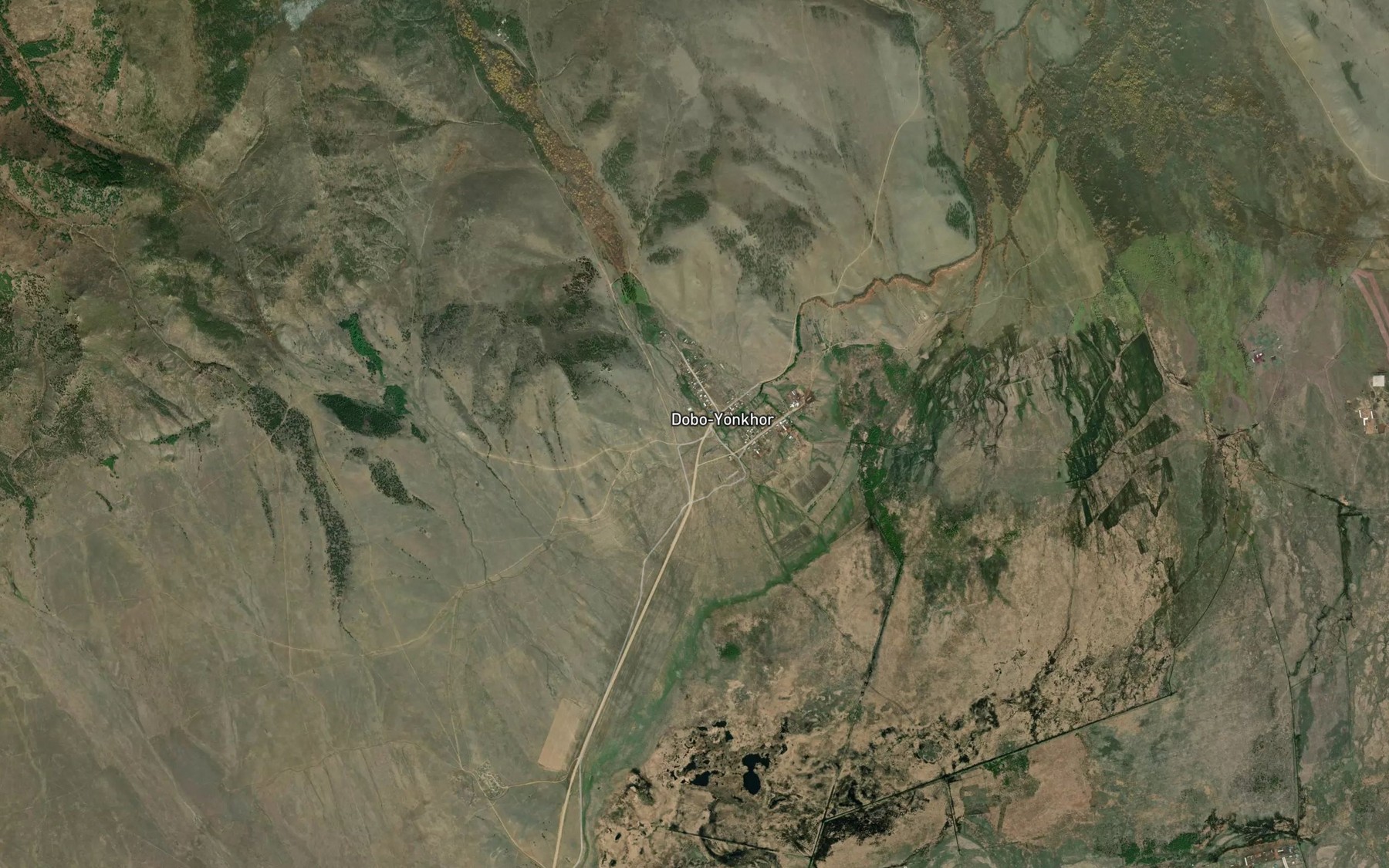 Satellite map of the Malyy Atsagat