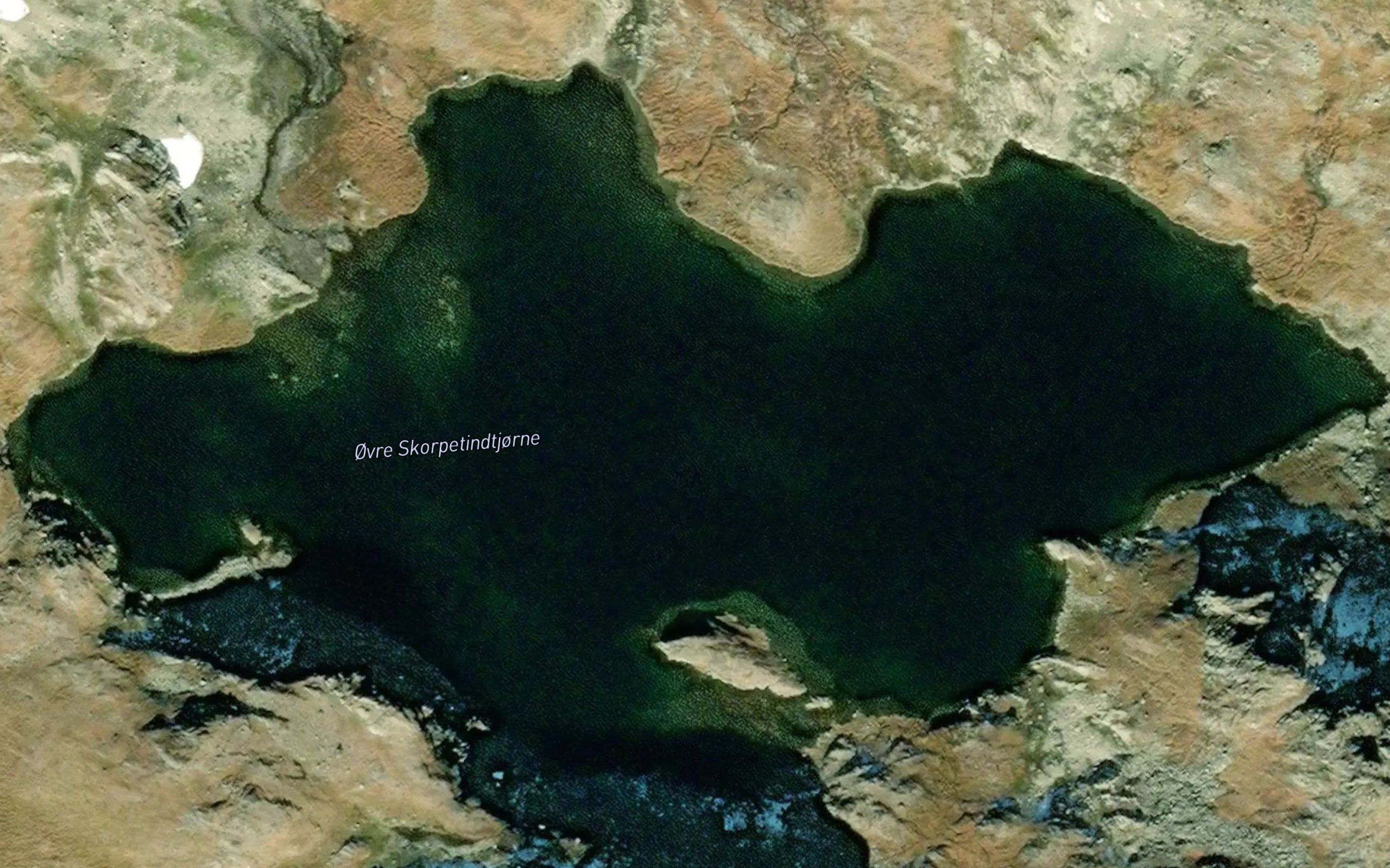 Skorpetindtjorni,Ovre
