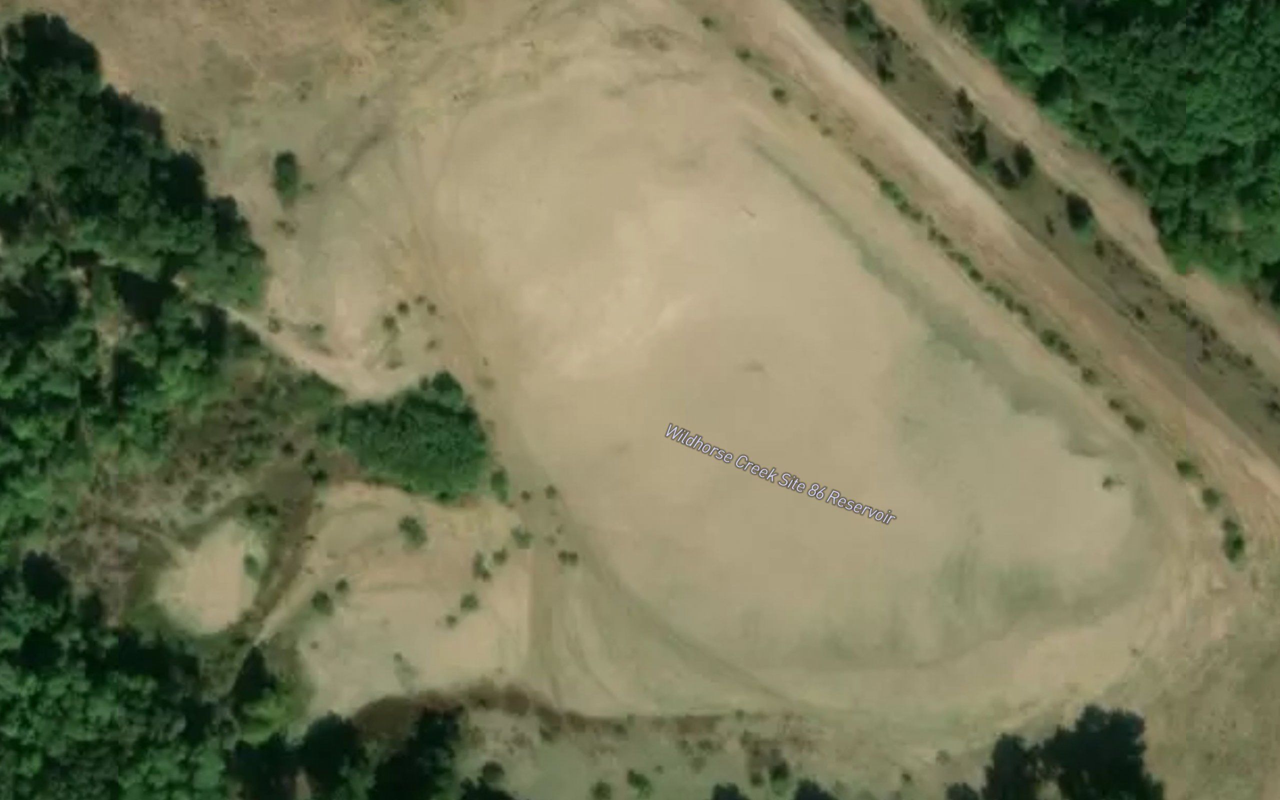Wildhorse Creek Site 86 Reservoir