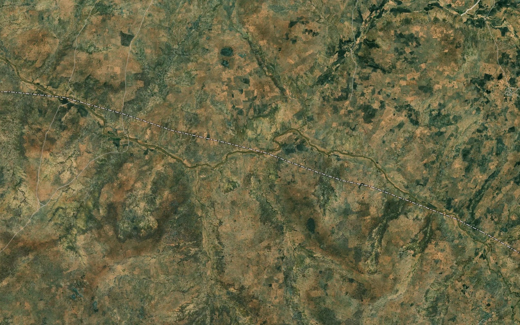 Satellite map of the Rafin Njoma