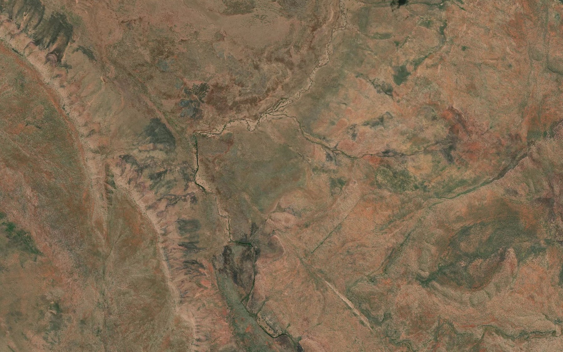 Satellite map of the Boab Tree Creek