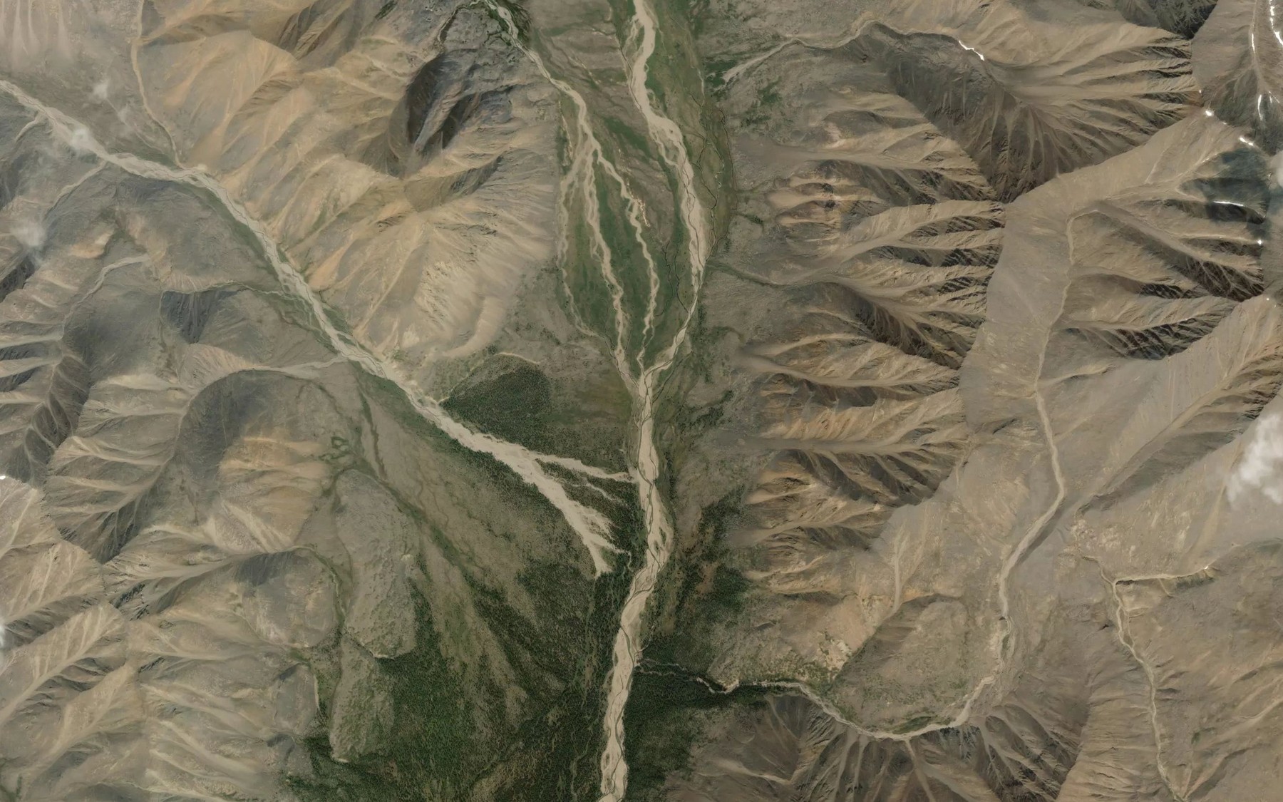 Satellite map of the Mirazh