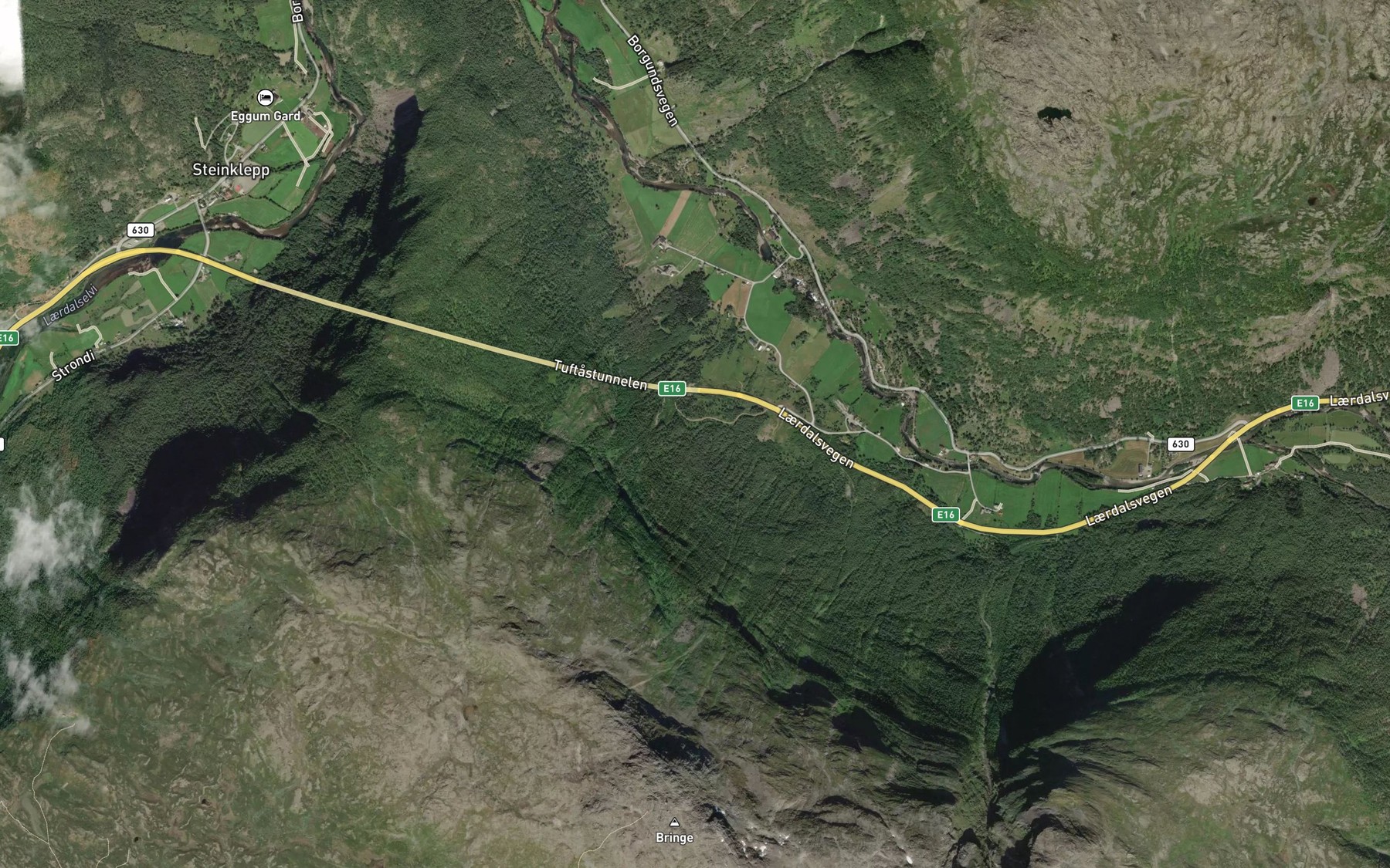 Satellite map of the Skarheimsgrovi