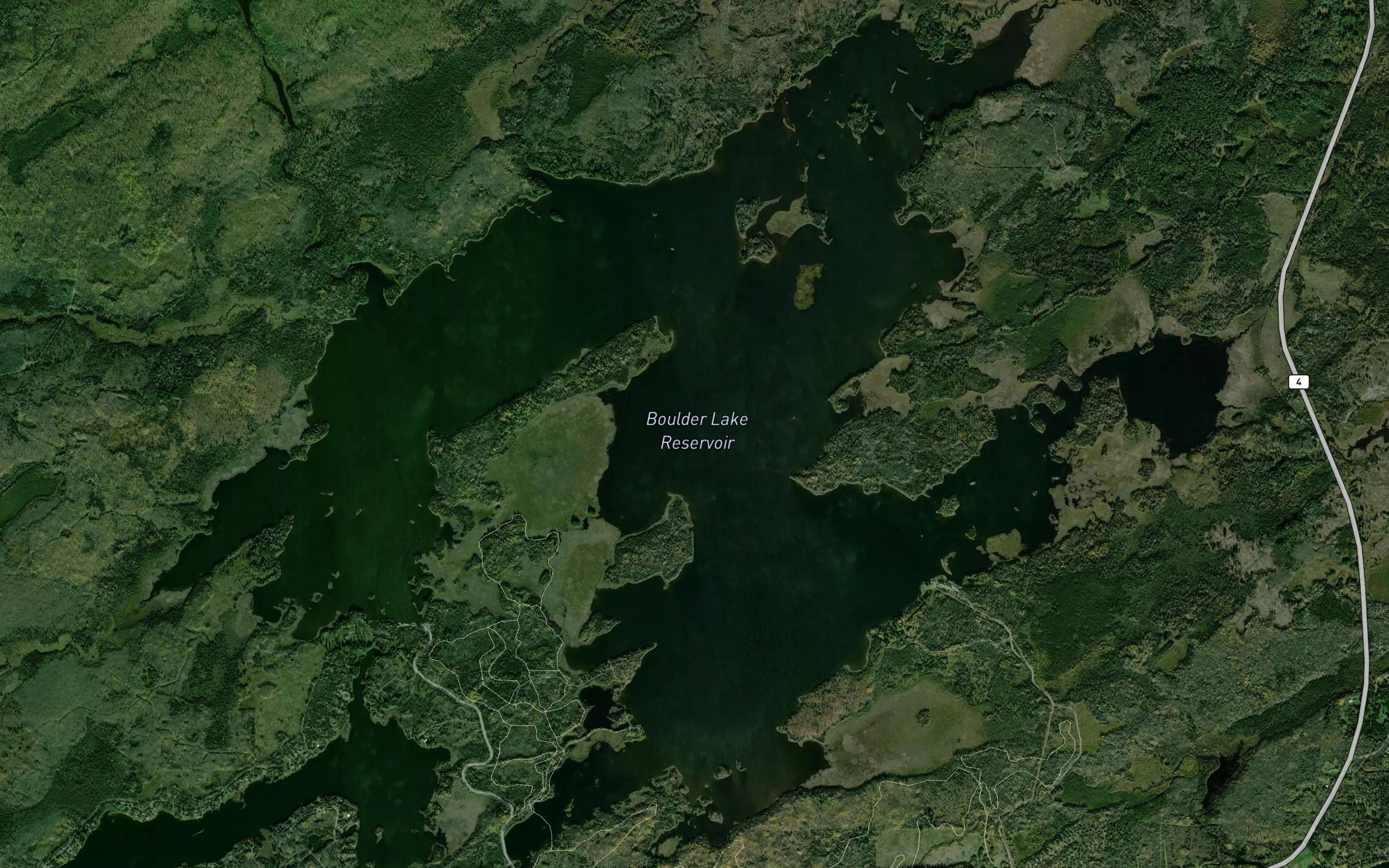 Boulder Lake Reservoir