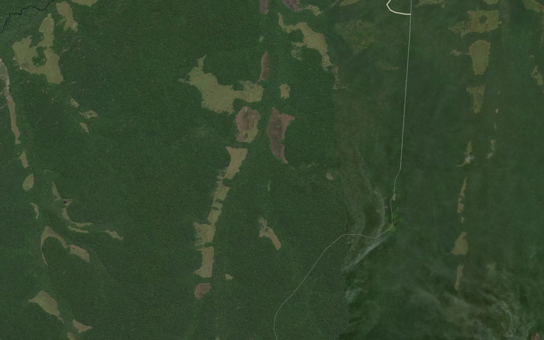 Satellite map of the Tebe