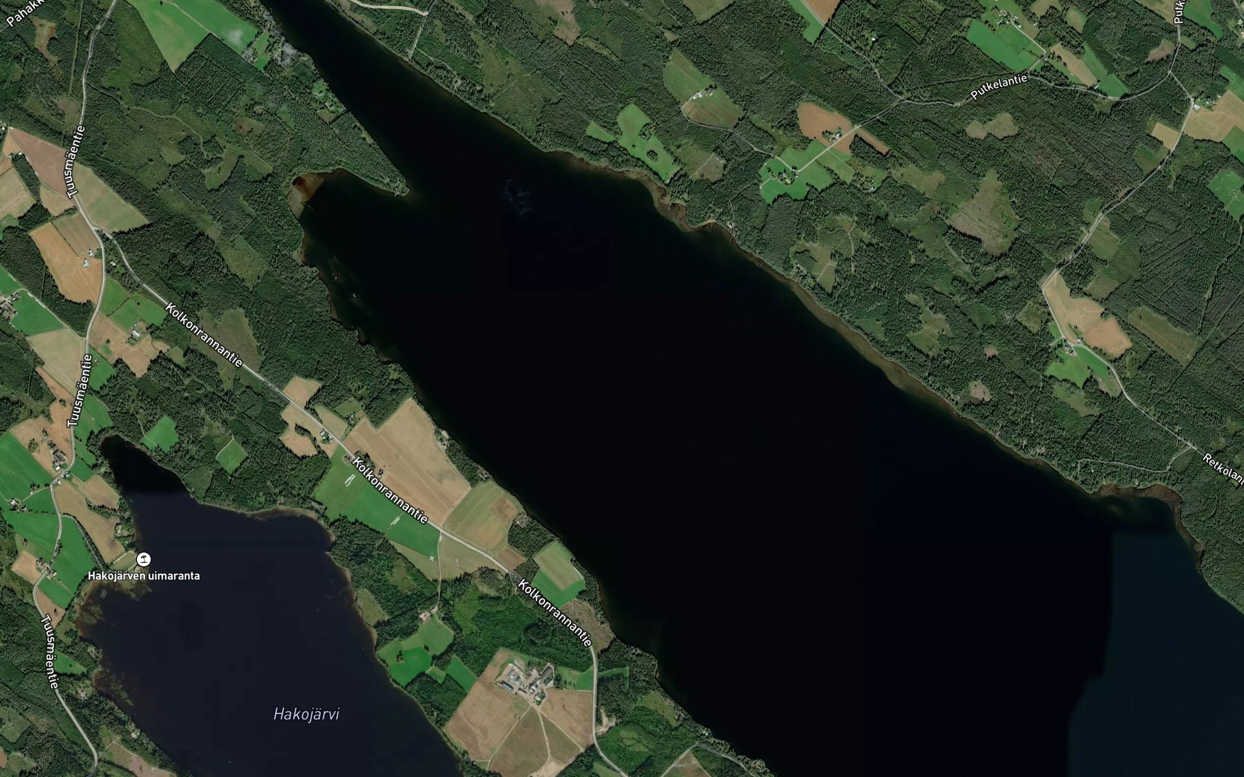 Satellite map of the Selkaluoto