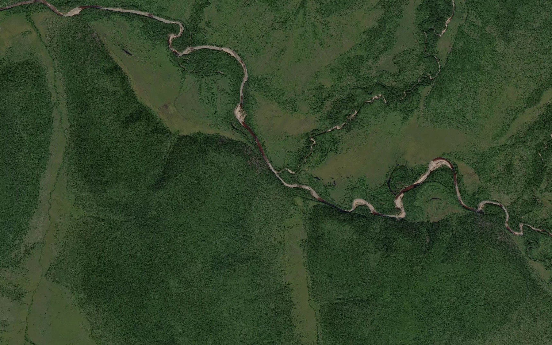 Satellite map of the Sayvakichachi