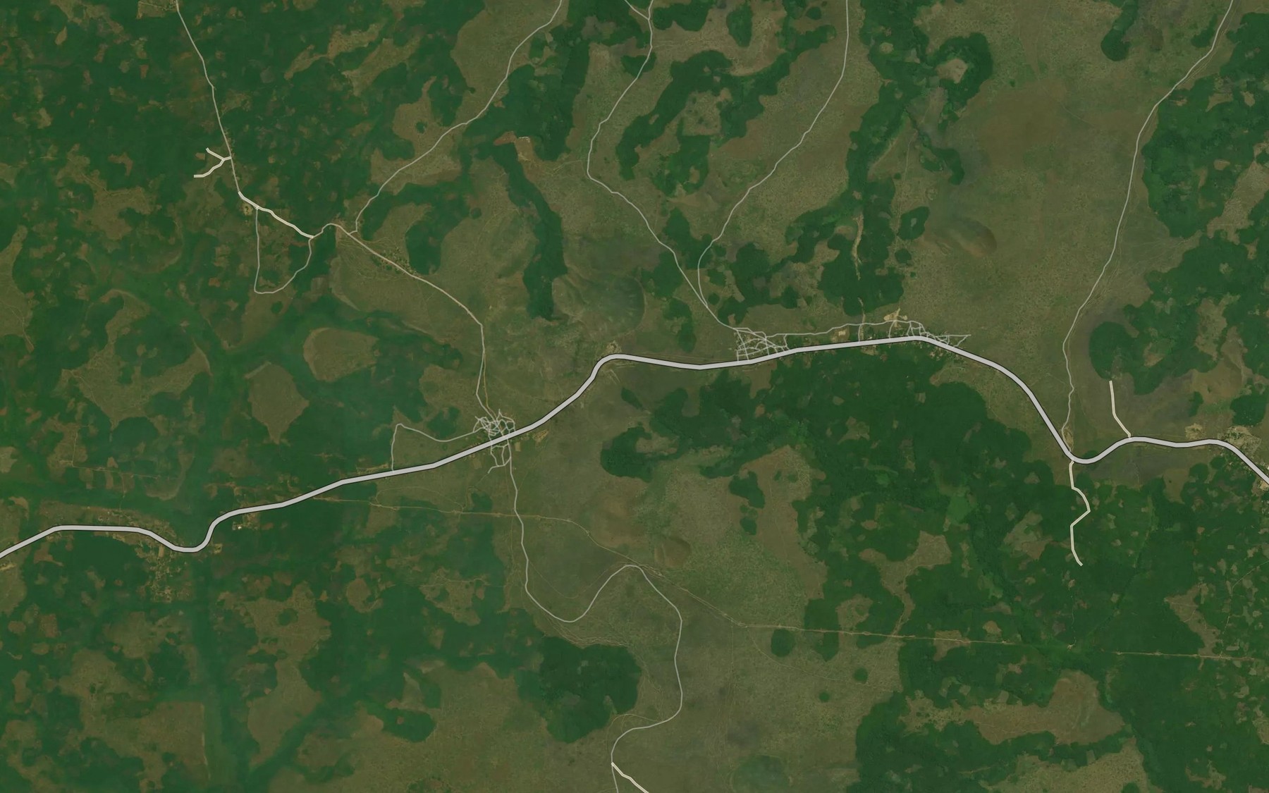 Satellite map of the Le Trou de Dieu