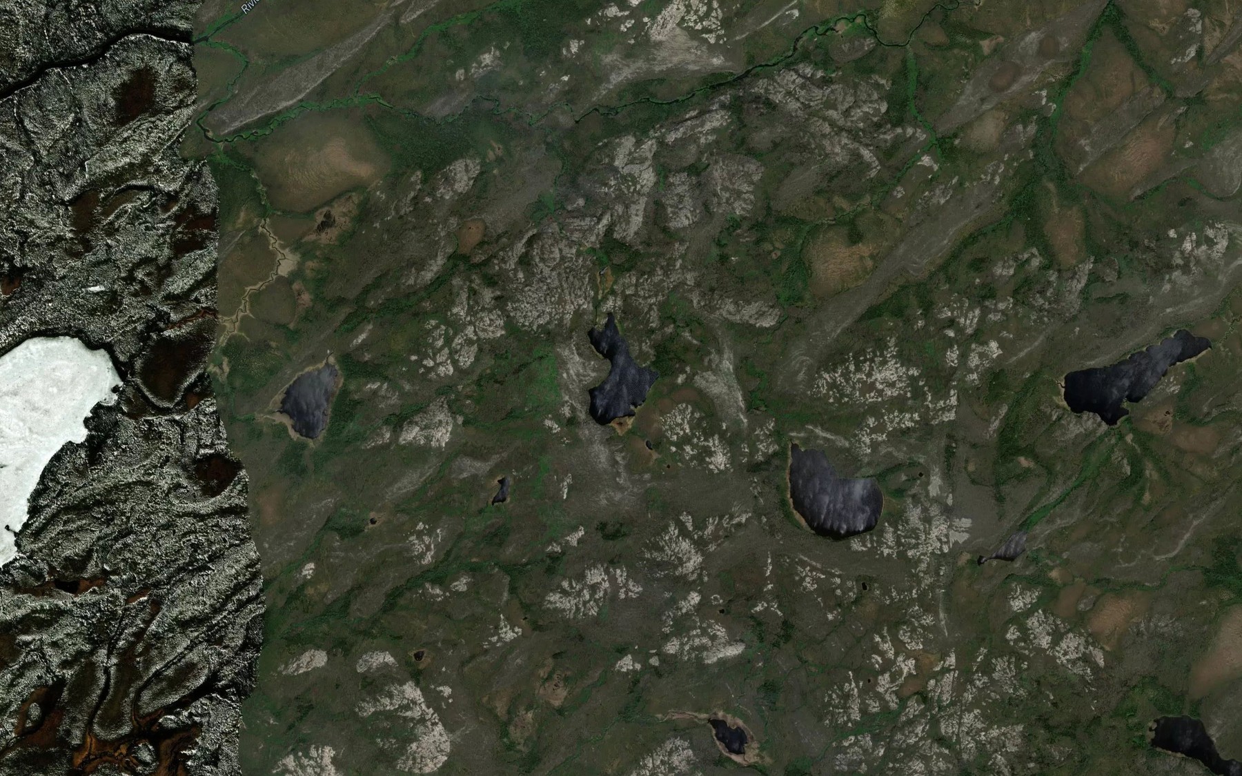Satellite map of the Lac Kachinwaskusit