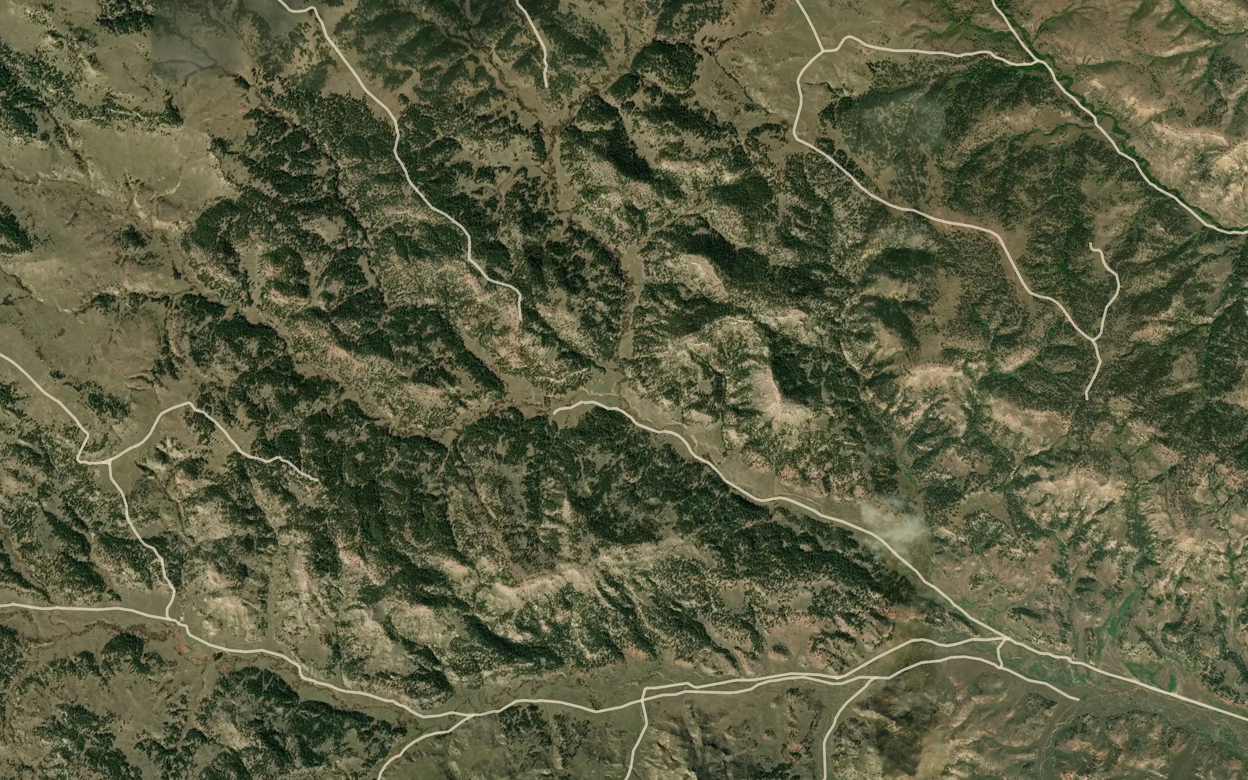 Satellite map of the Saint Johns Spring