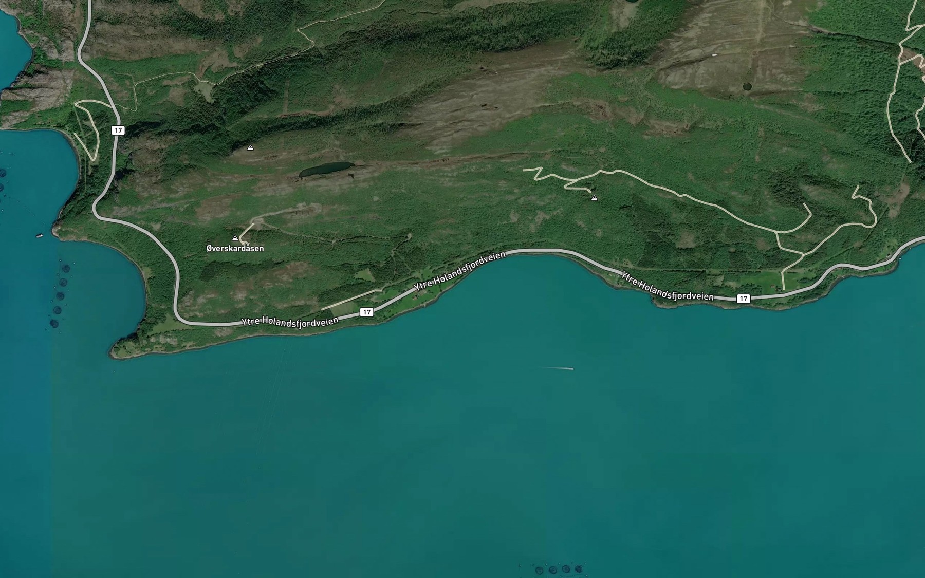 Satellite map of the Sommarsetvika