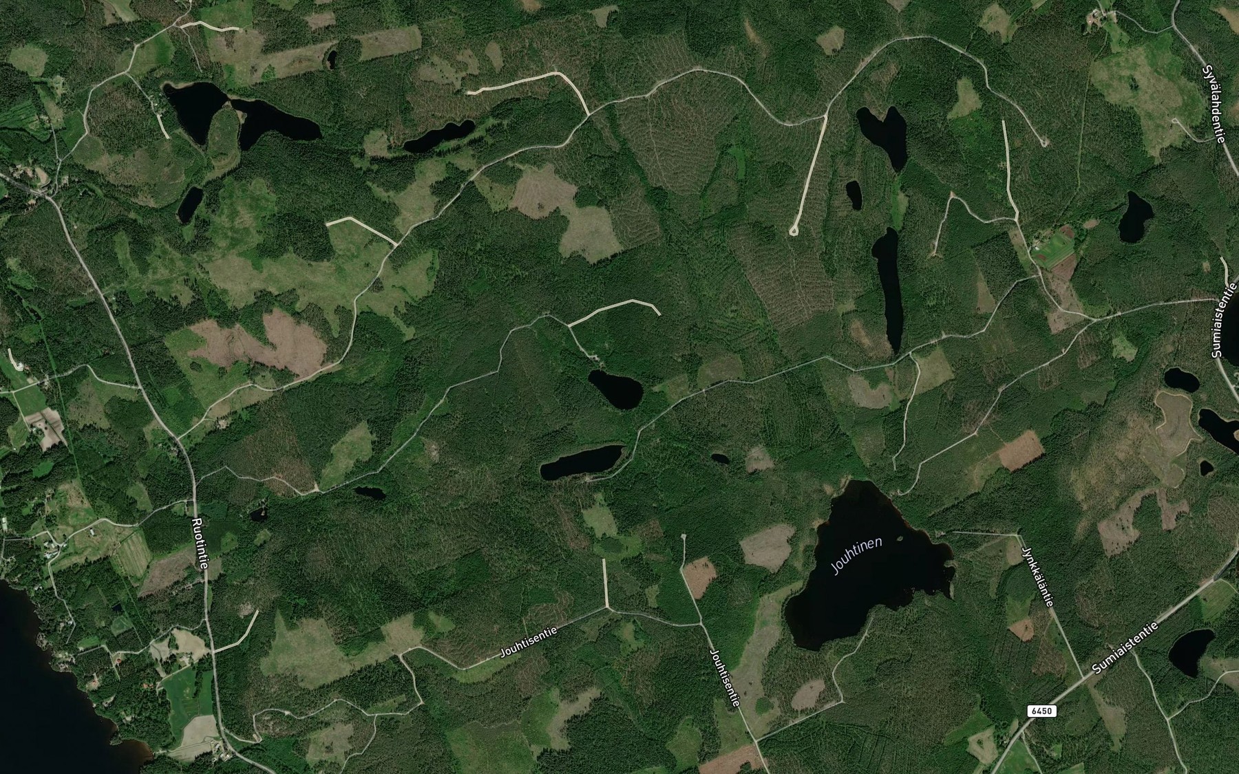 Satellite map of the Sarkilampi