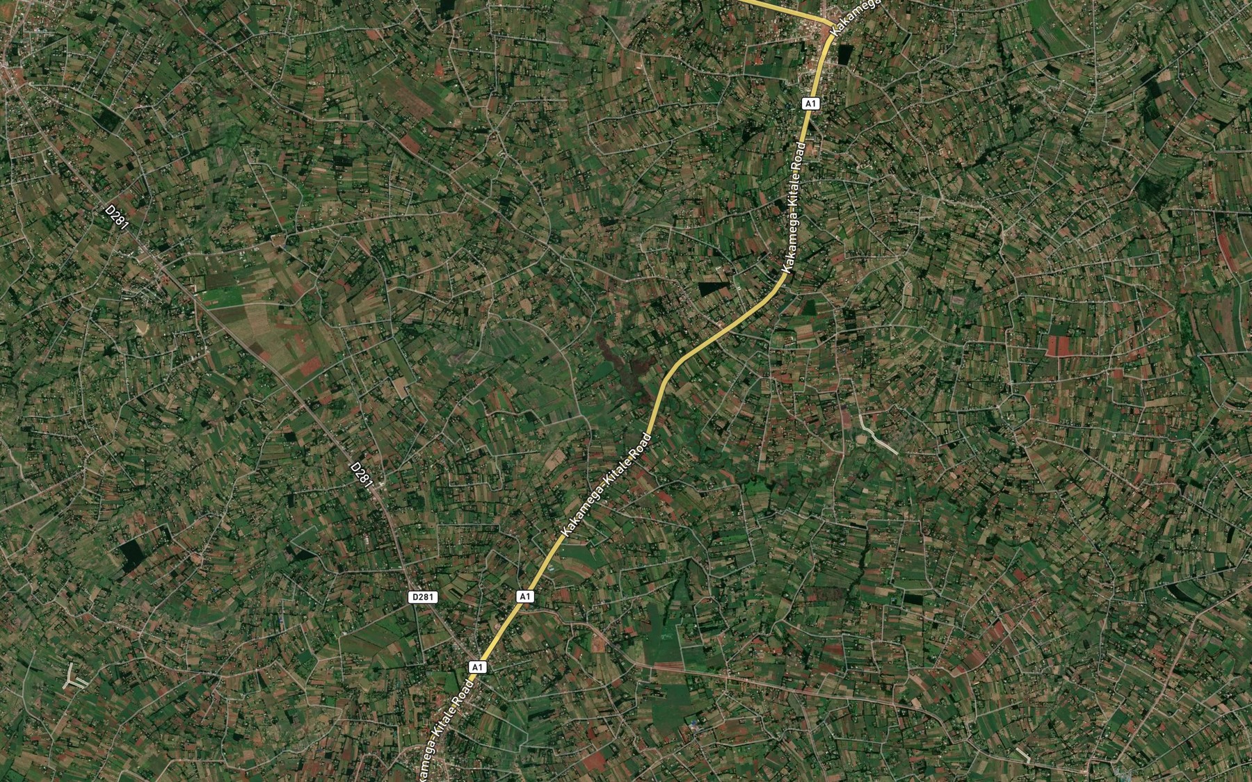 Satellite map of the Sosio