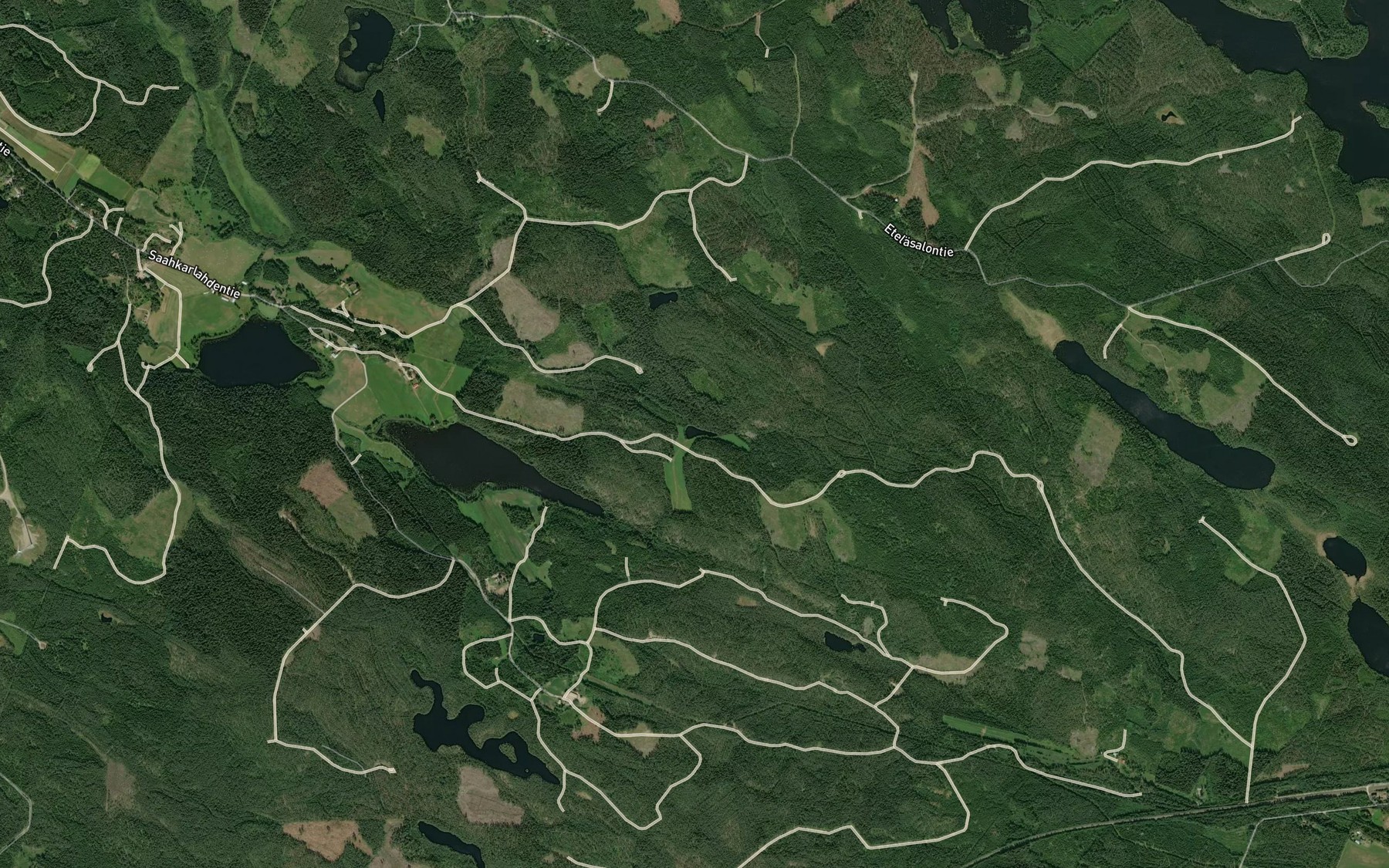 Satellite map of the Kenkalampi