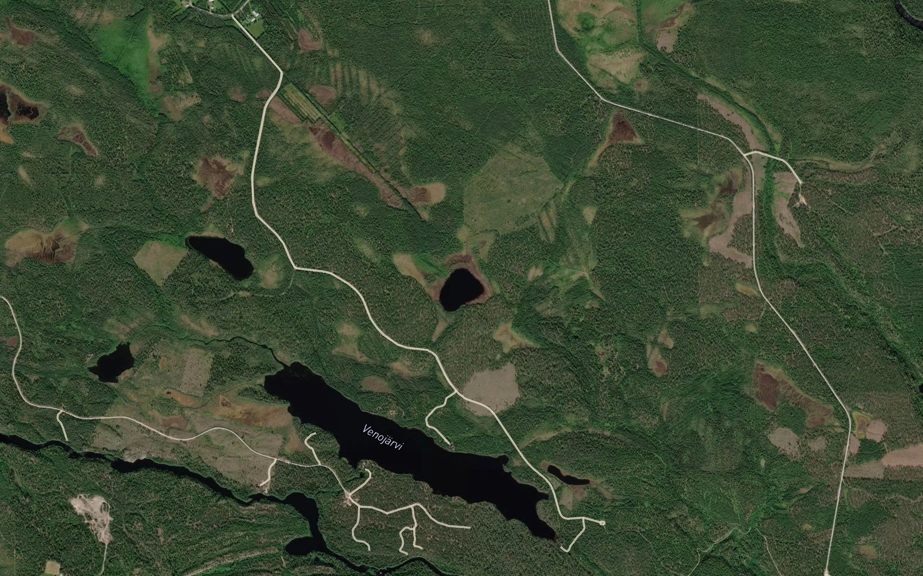 Satellite map of the Lapinkotalampi