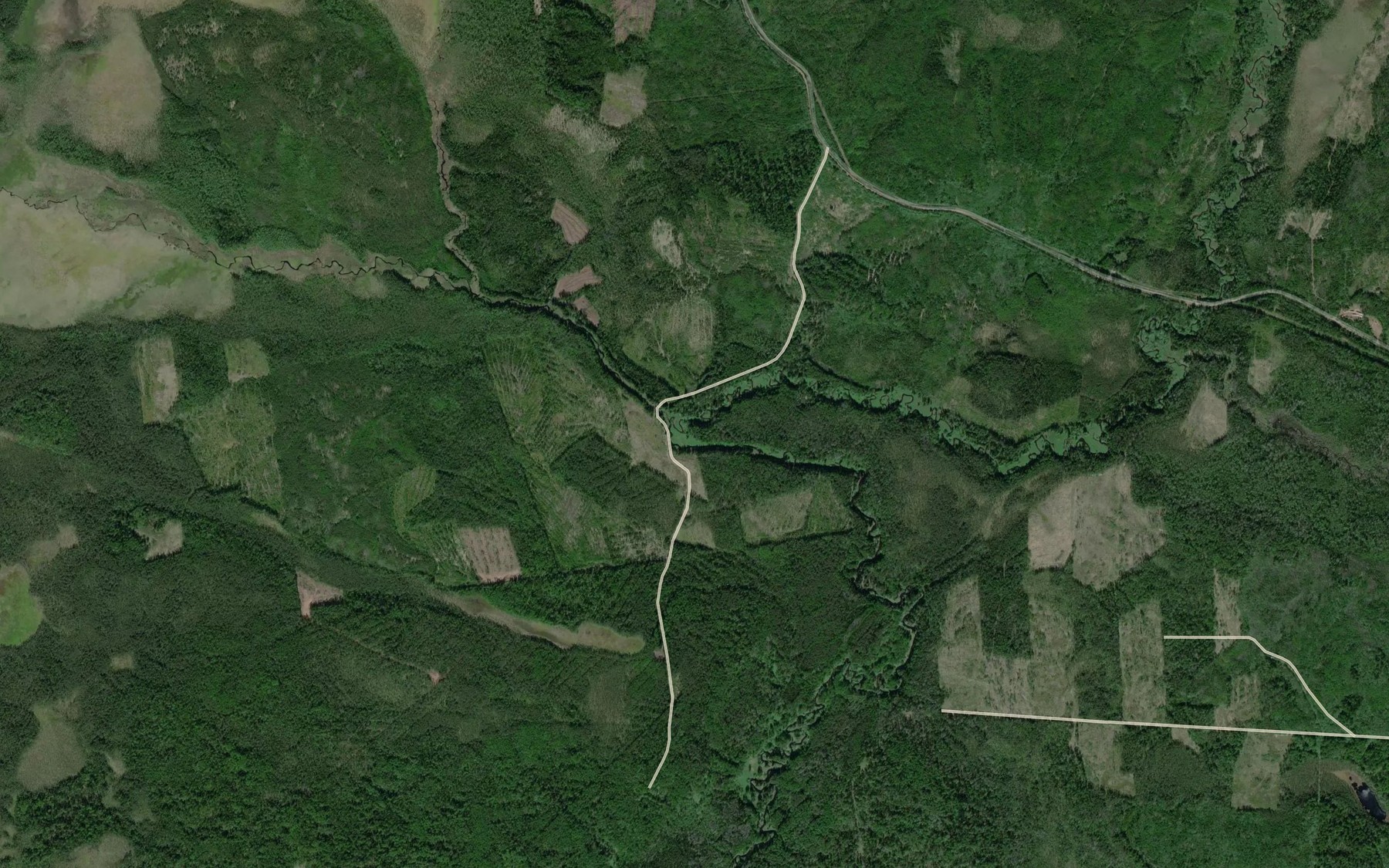 Satellite map of the Gabardusa