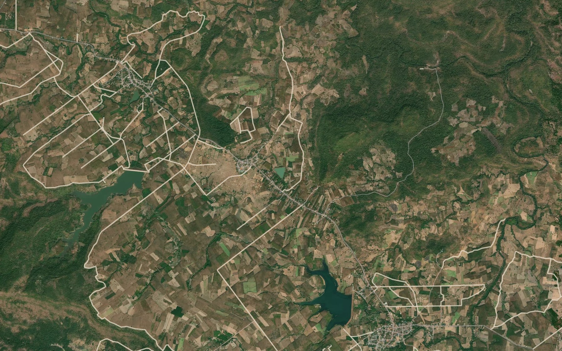 Satellite map of the Ang Kep Nam Huai Kham Men