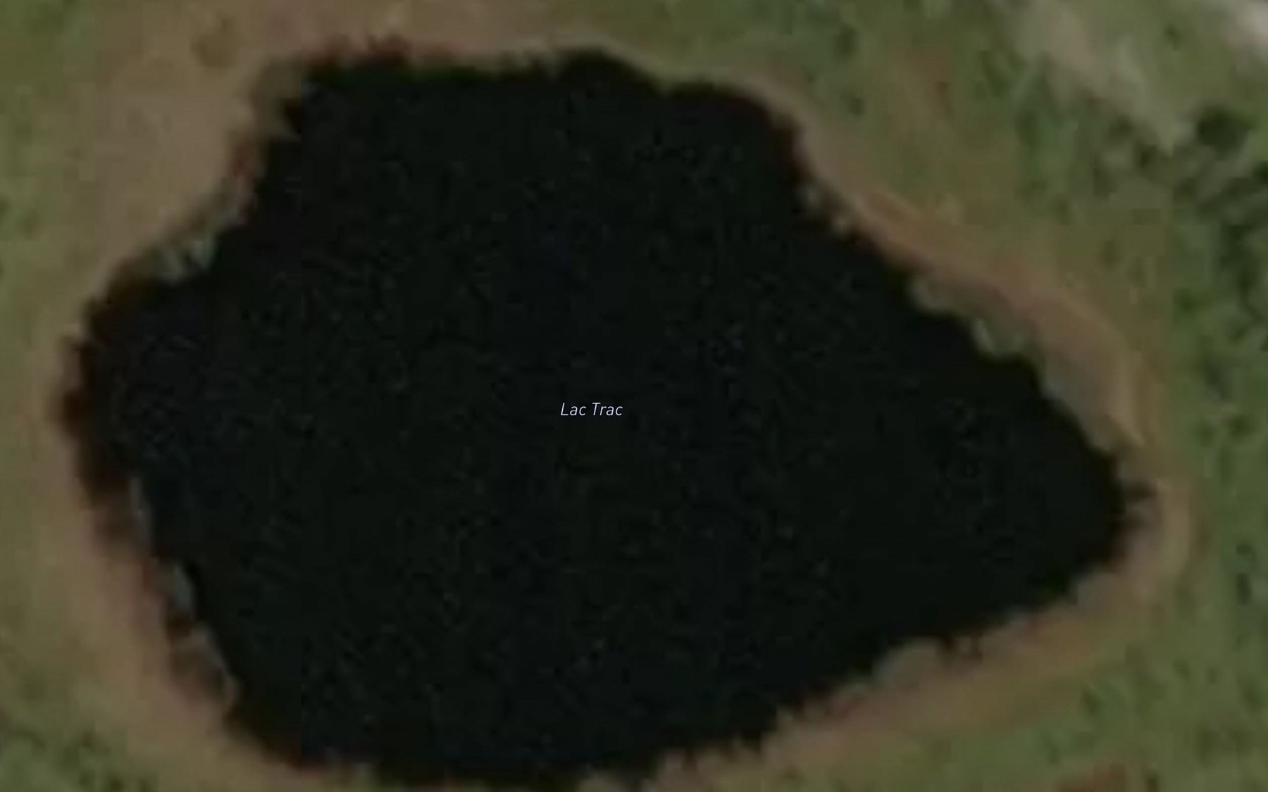 Satellite map of the Lac Trac