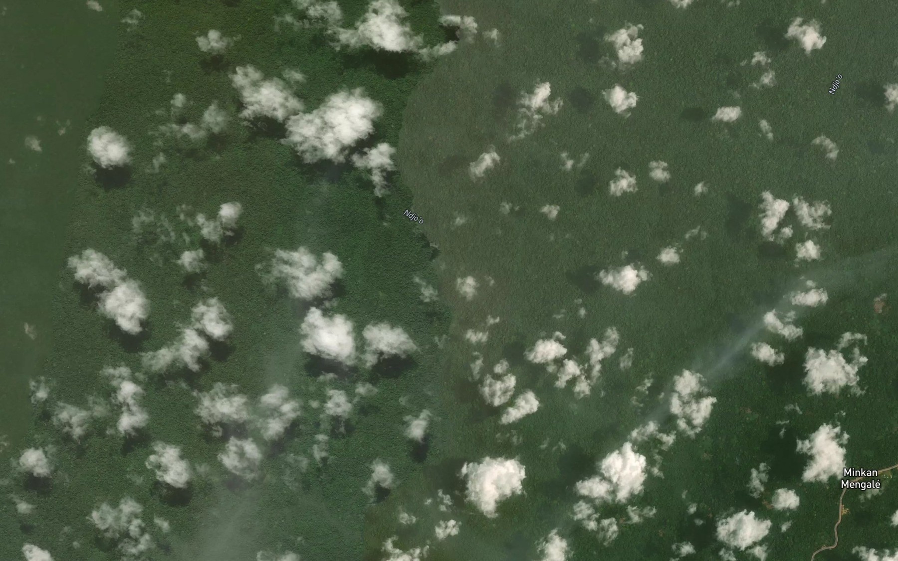 Satellite map of the Dabam