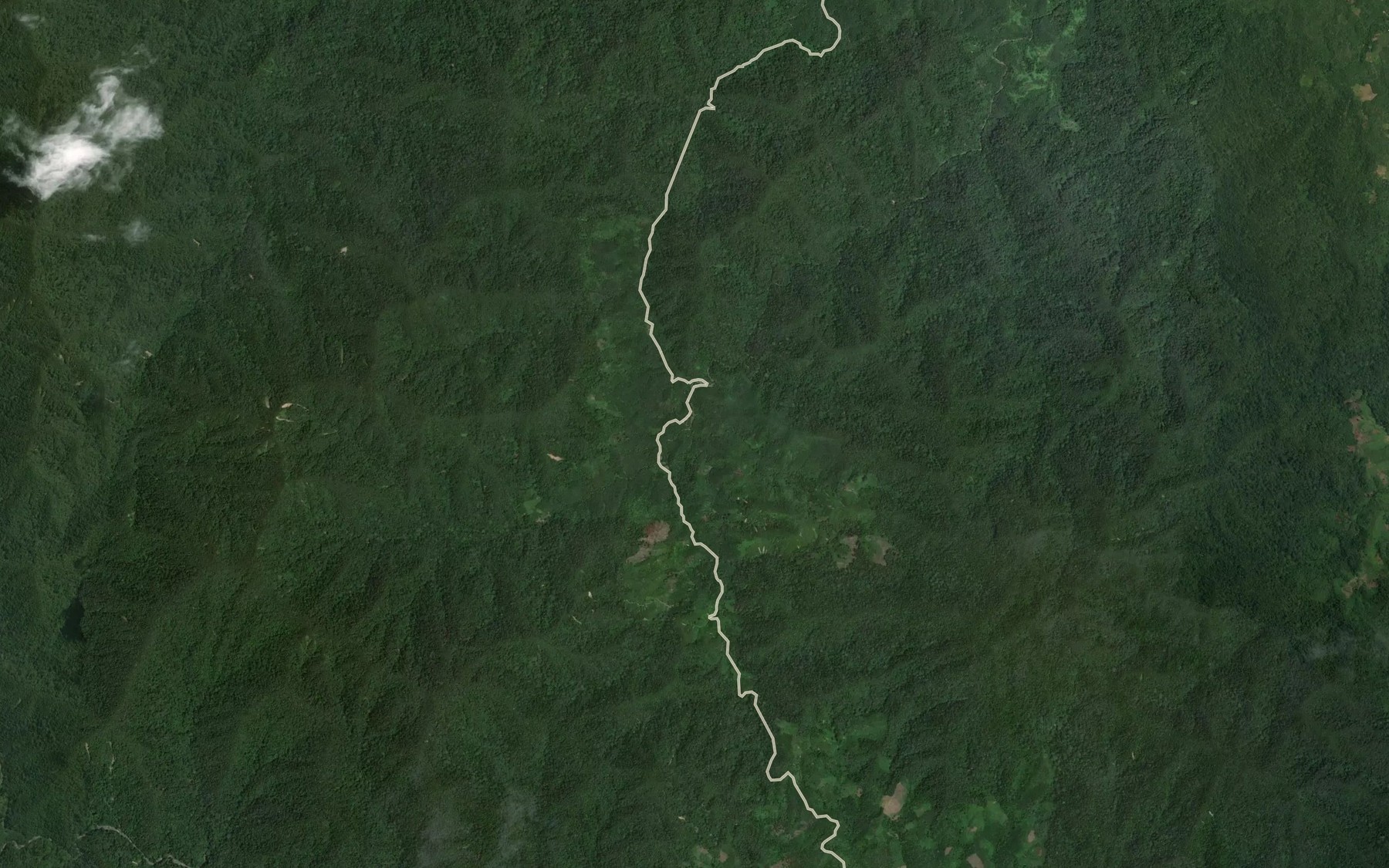 Satellite map of the Lau Simbeling